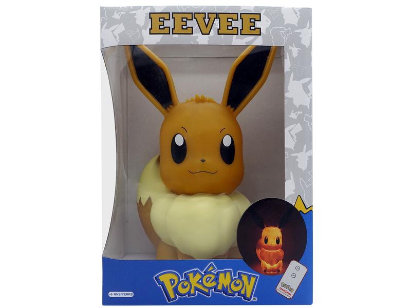 Teknofun Dekoleuchte Evoli 30 cm (inkl. Fernbedienung) LED-Lampe im Pokemon Design mit Fernbedienung