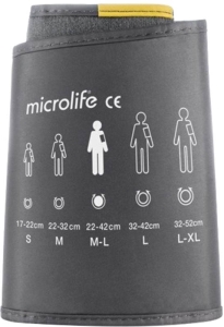 Microlife Soft-Manschette Oberarm M-L 22-42 cm anthrazit