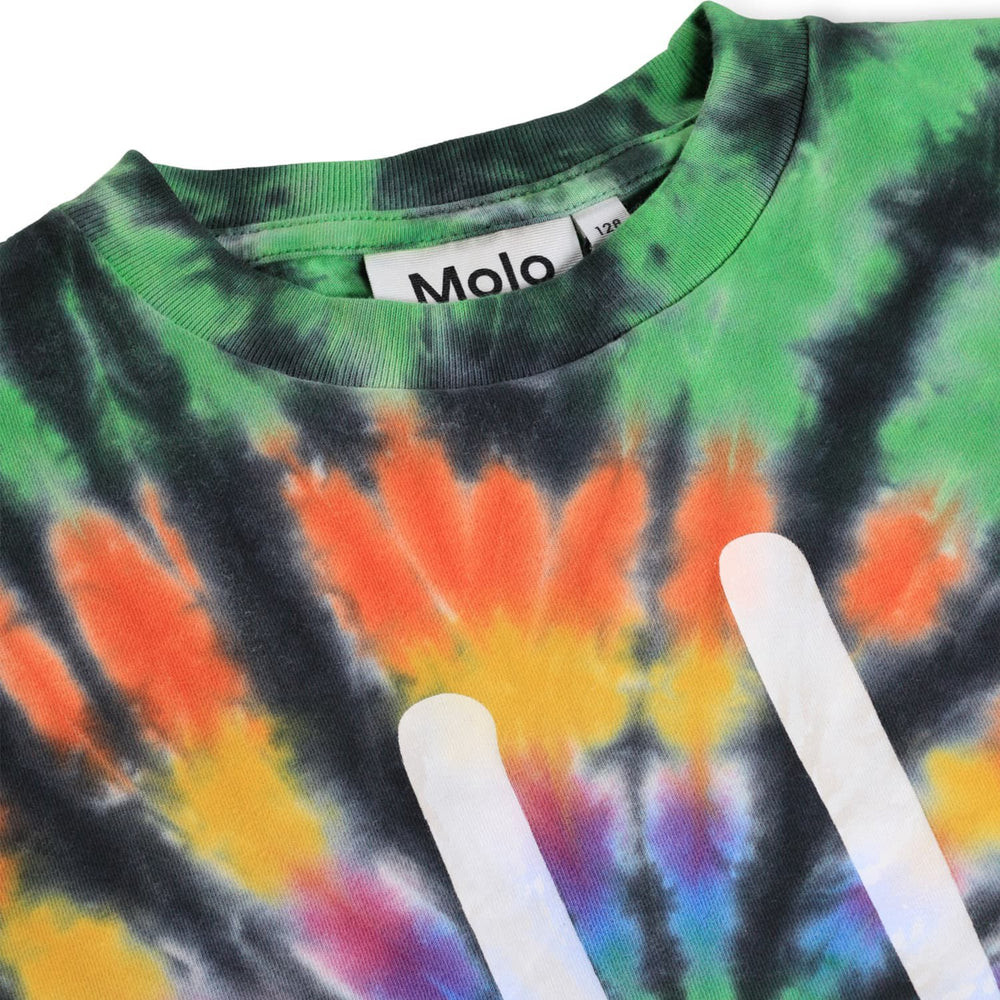 Køb Molo Smile Tie Dye Roxo T-Shirt