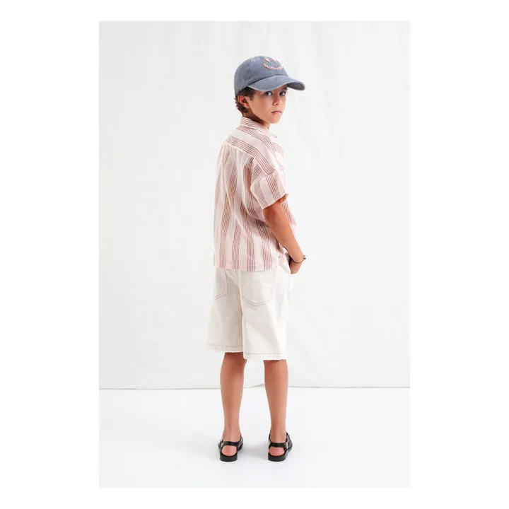 Tocoto Vintage Chemise Oversize Rayure | Rose