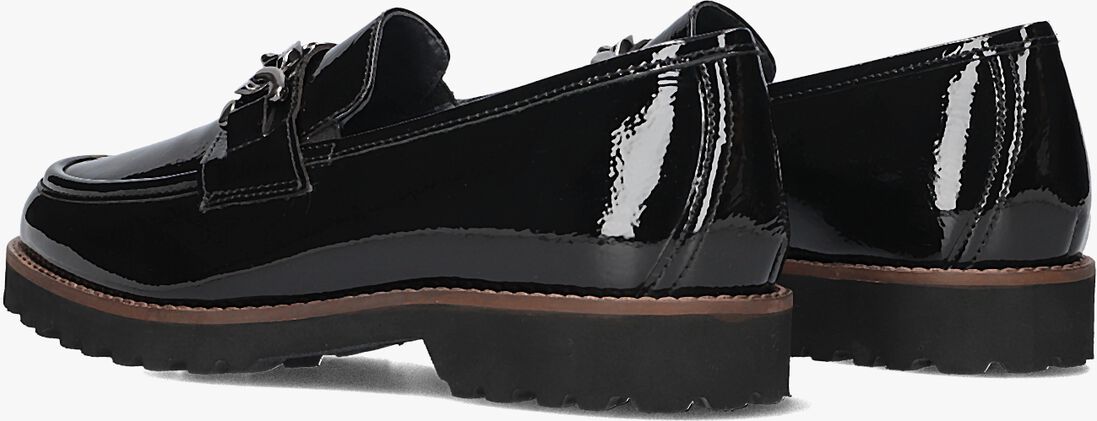 zwarte sioux loafers meredith