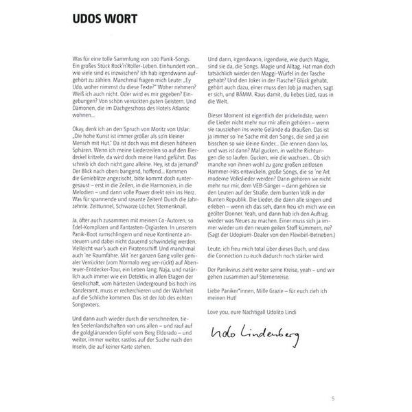 Bosworth Udo Lindenberg: Perlensammlung
