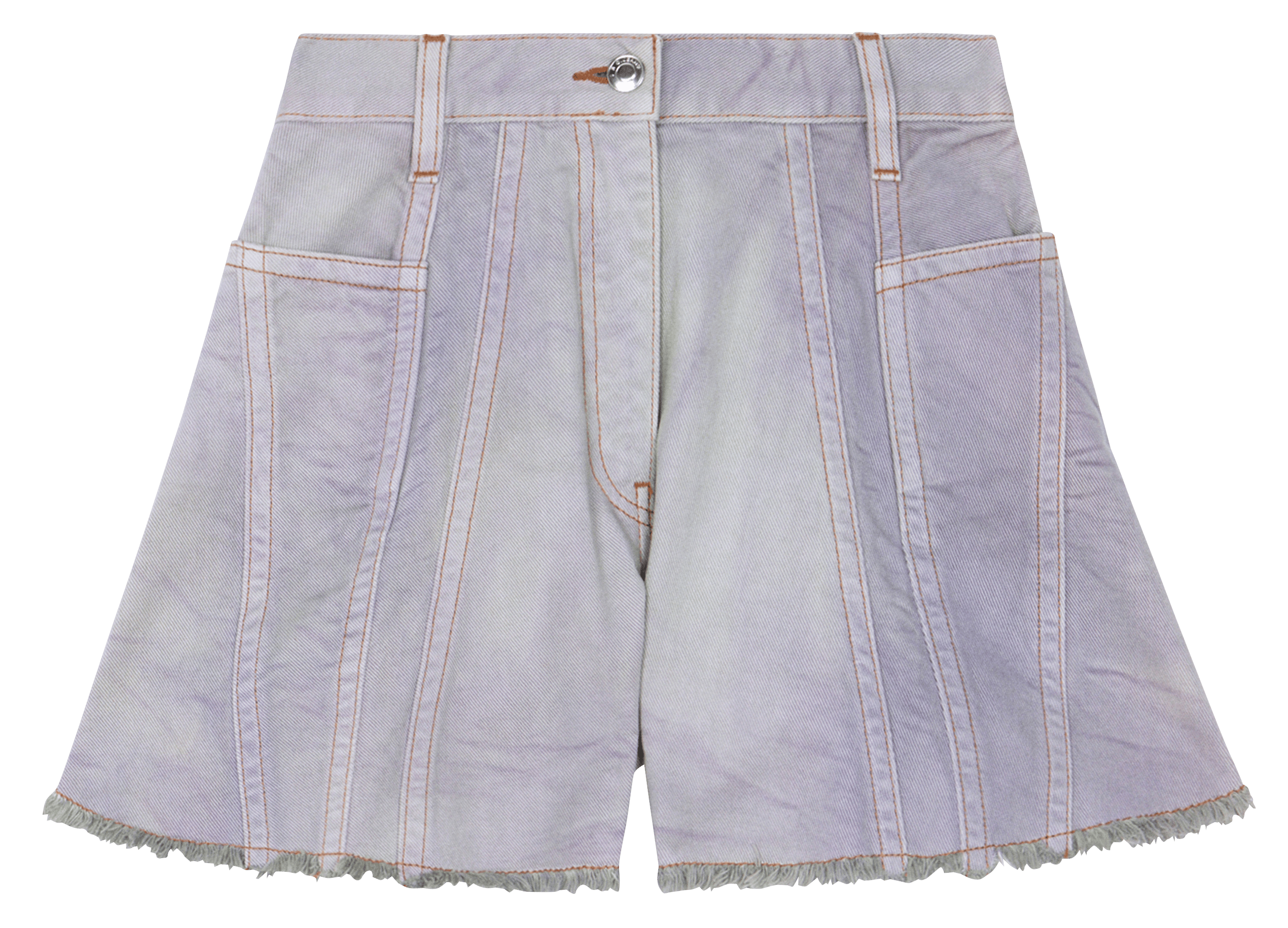 GATINE - Short taille haute en jean | Violet