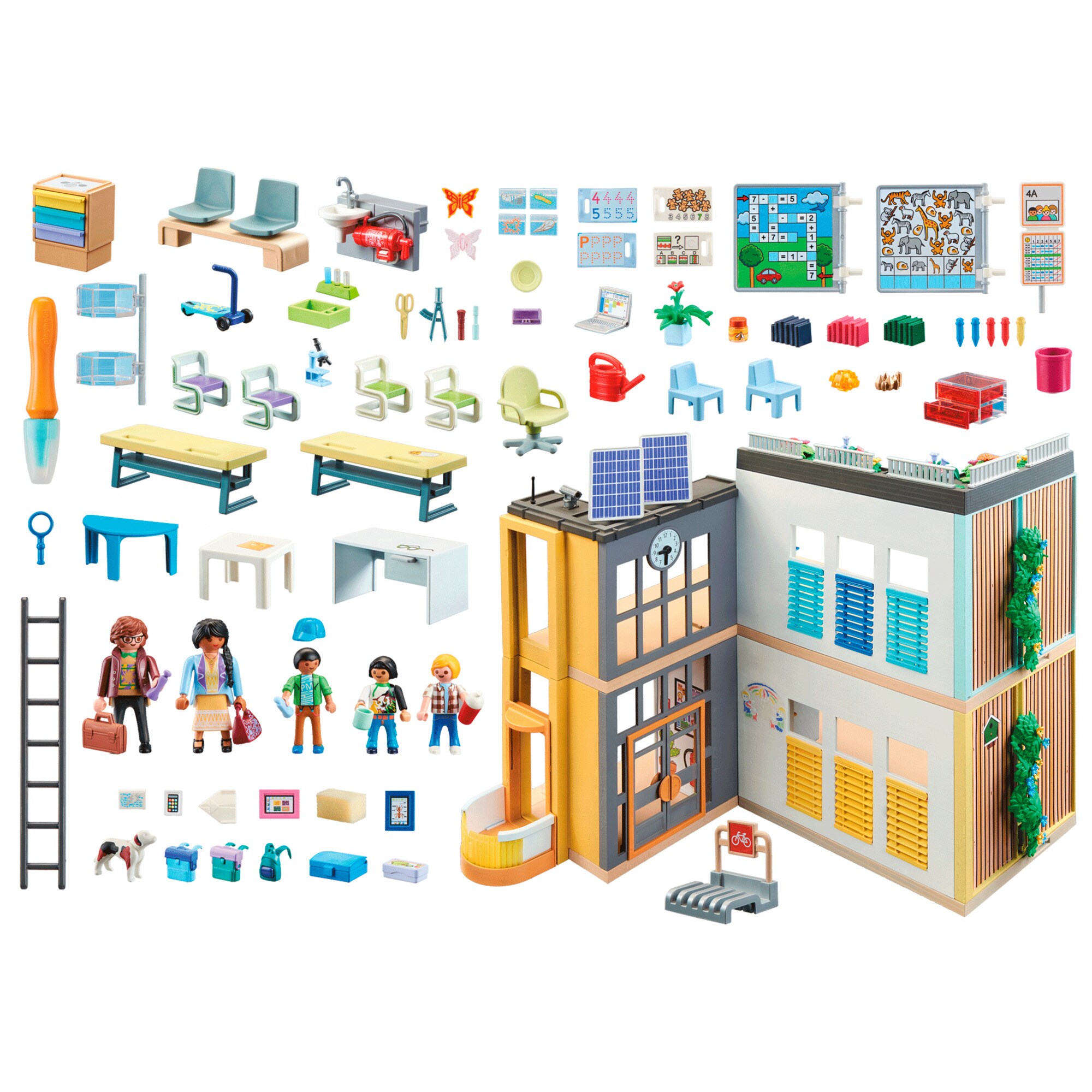 PLAYMOBIL Konstruktionsspielzeug City Life Große Schule