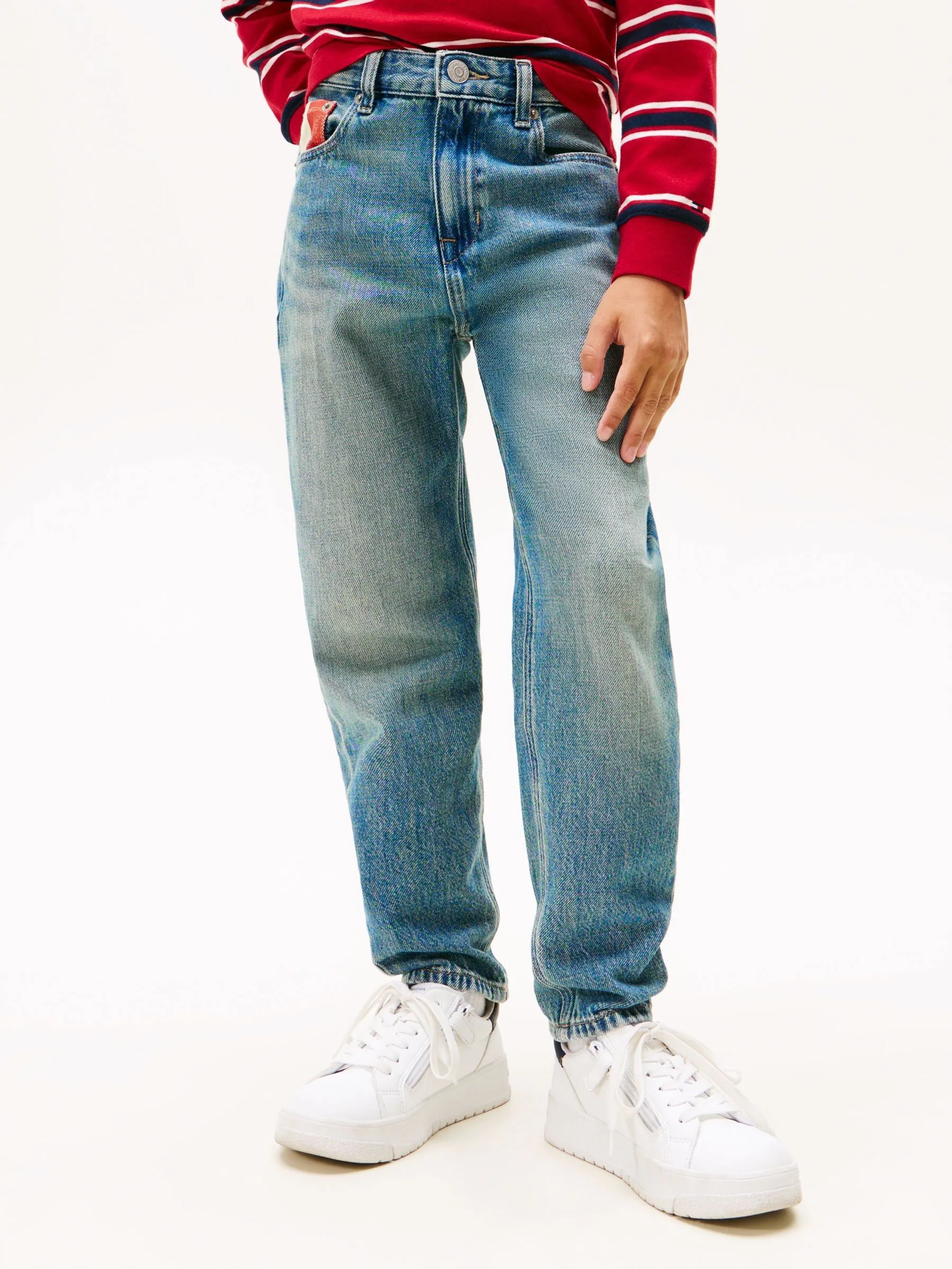 Tommy Hilfiger - Regular jeans met vintage wassing
