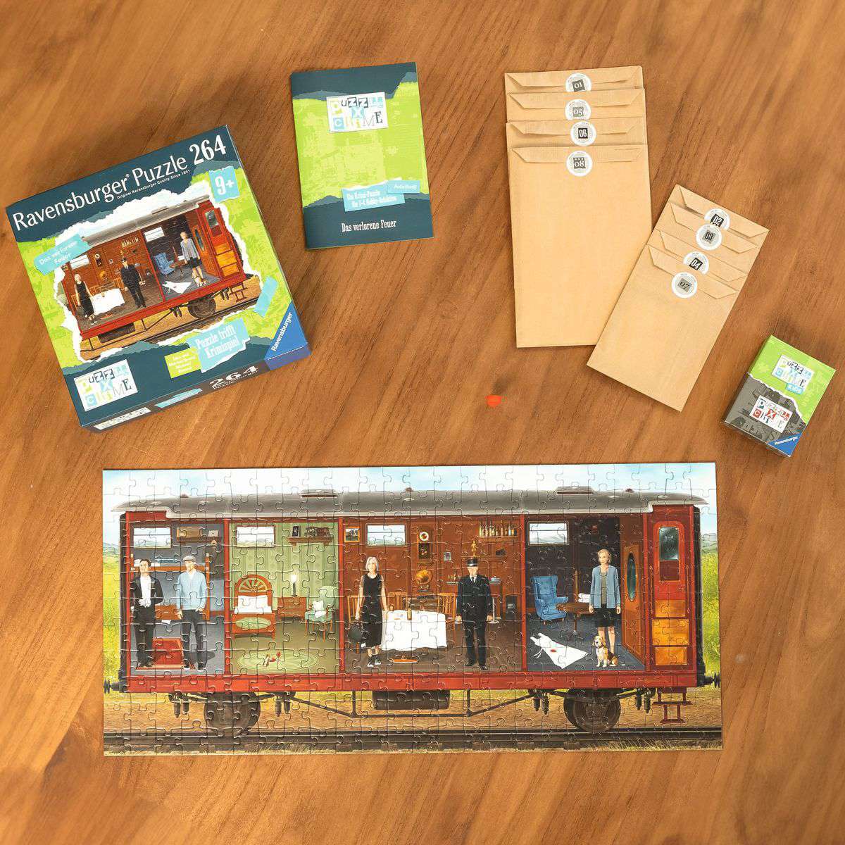 Ravensburger Spiel Puzzle X Crime: Das verlorene Feuer