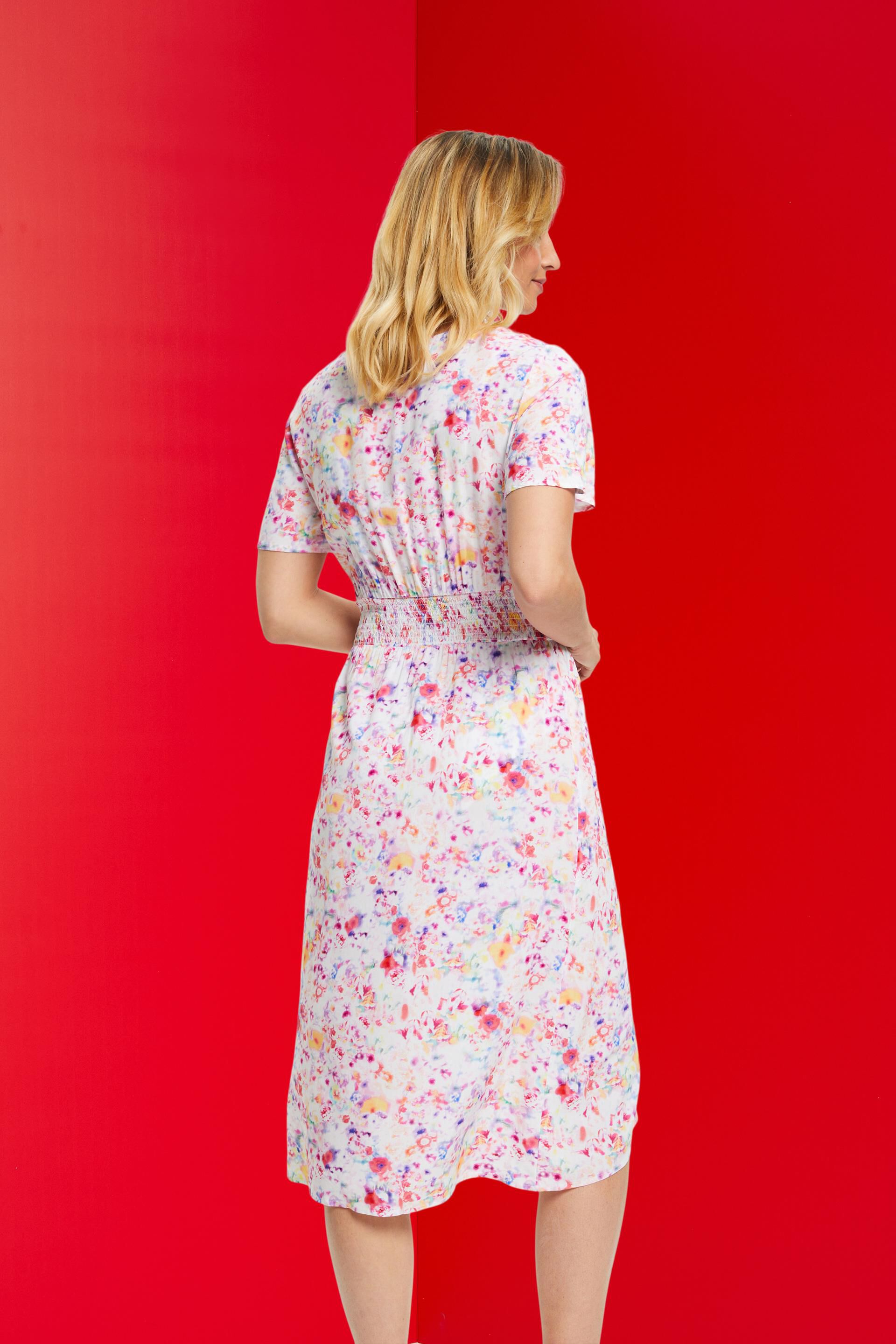 Robe de plage à motif floral