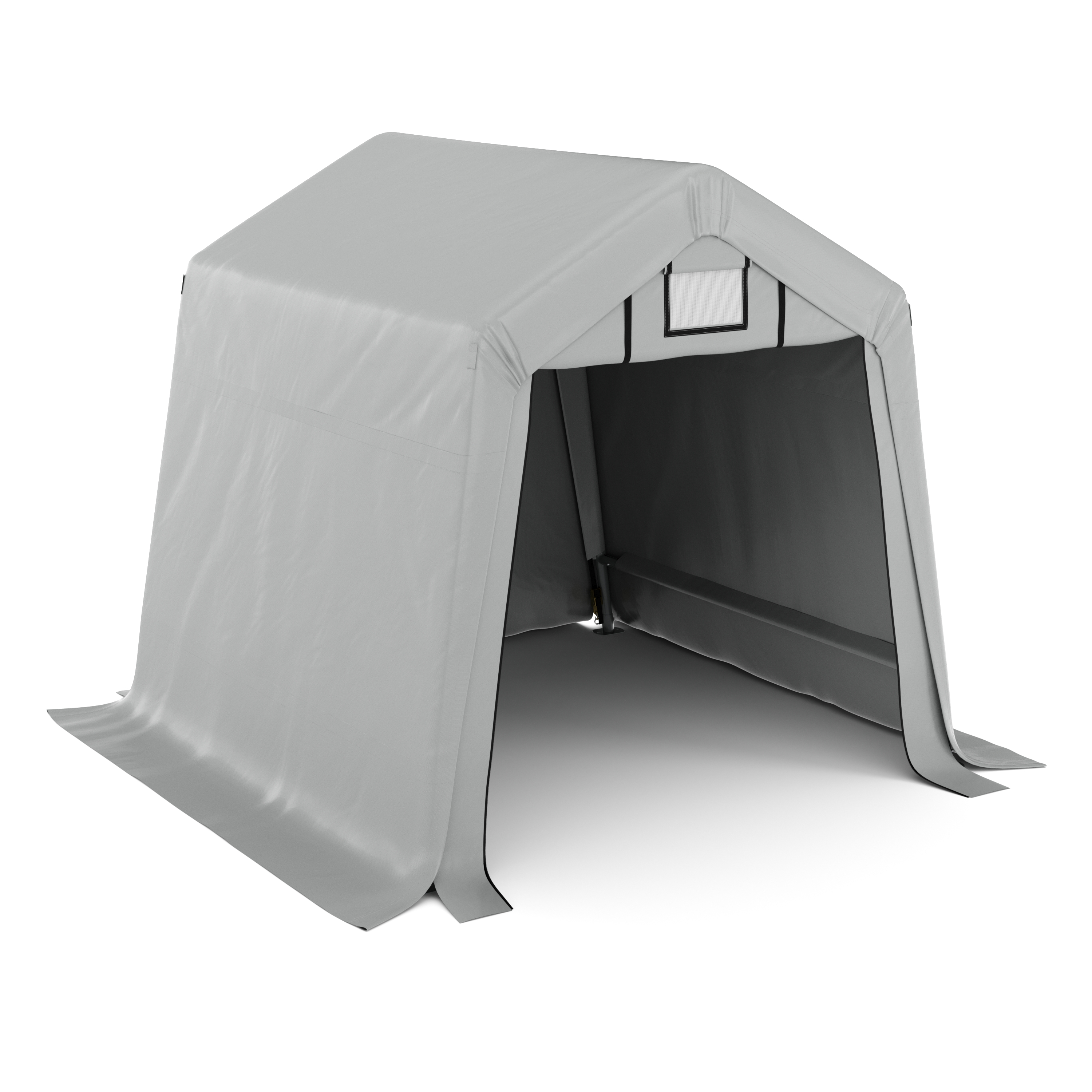 Zeltgarage Lagerzelt  1.8 x 1.8 m grau