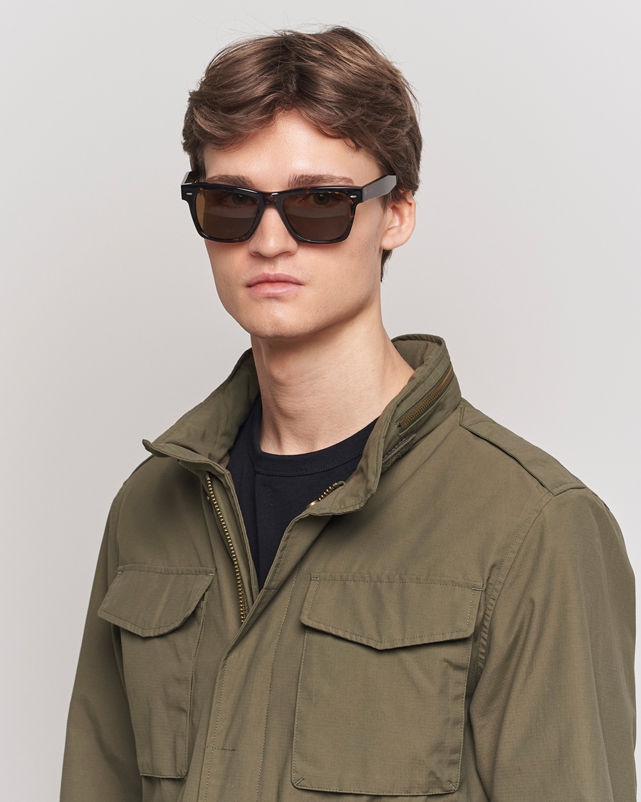 Oliver Peoples No.4 Polarized Sunglasses Atago Tortoise