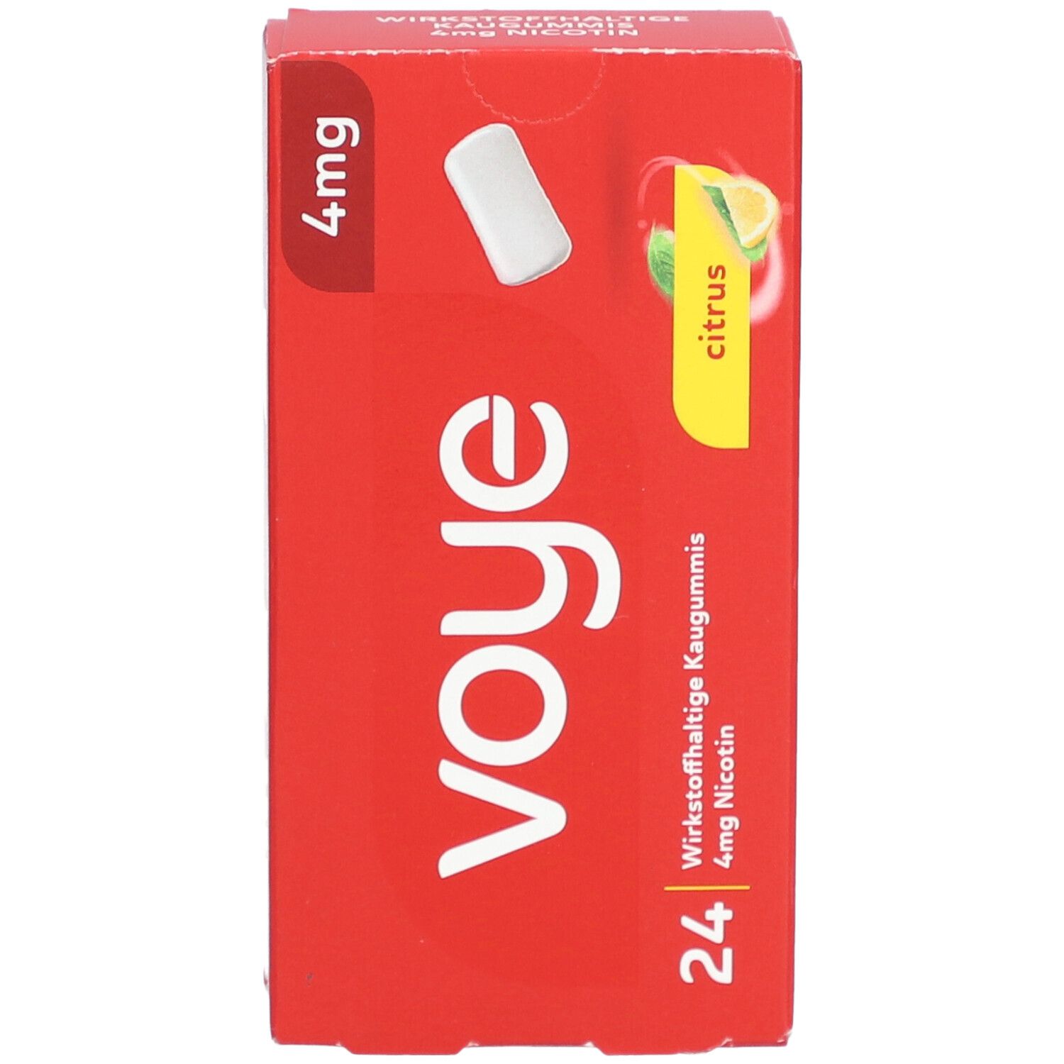 Voye Citrus4 mg wirkstoffhaltiges Kaugummi