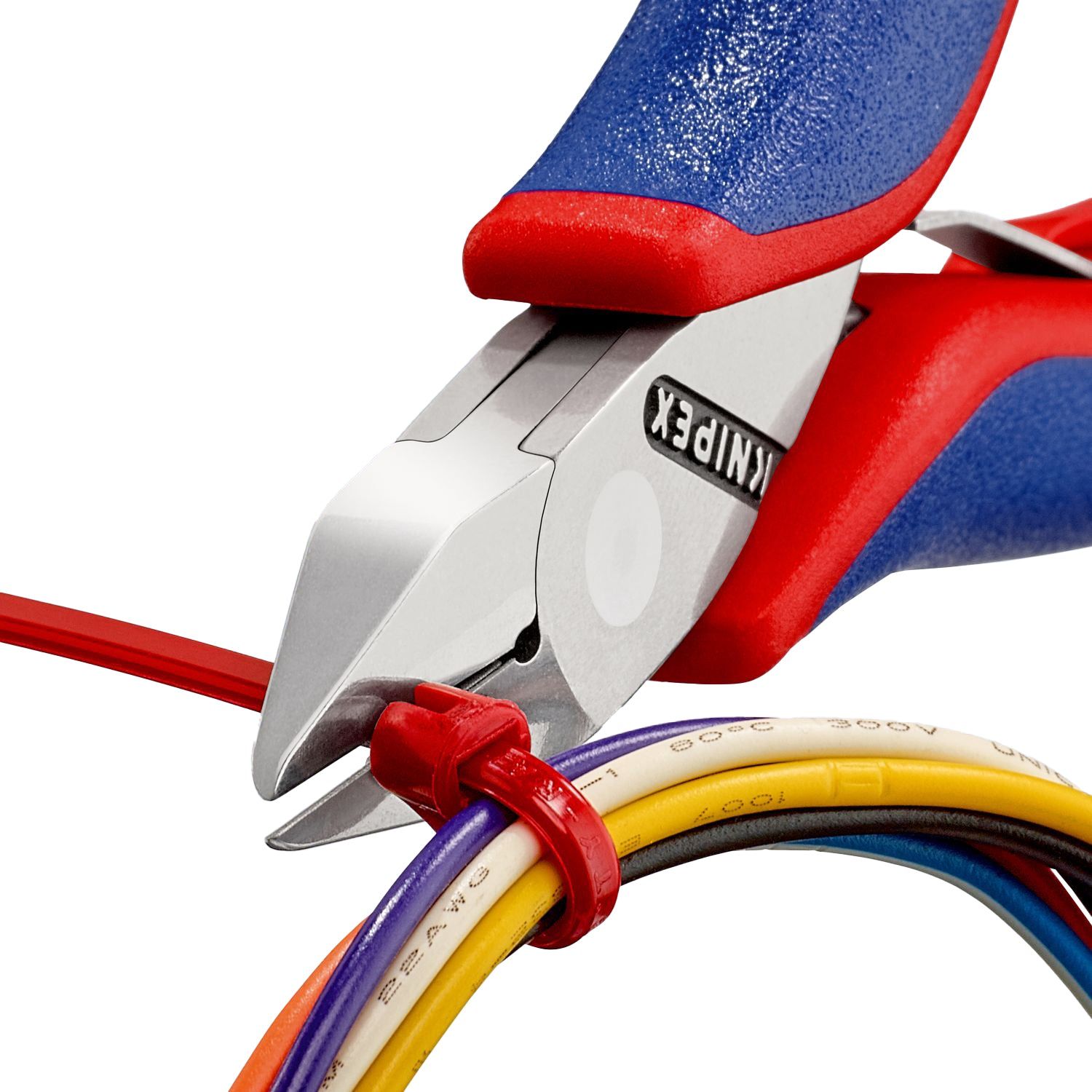 Knipex 77 42 115 Zijsnijtang Spitse kop zonder facet 115mm