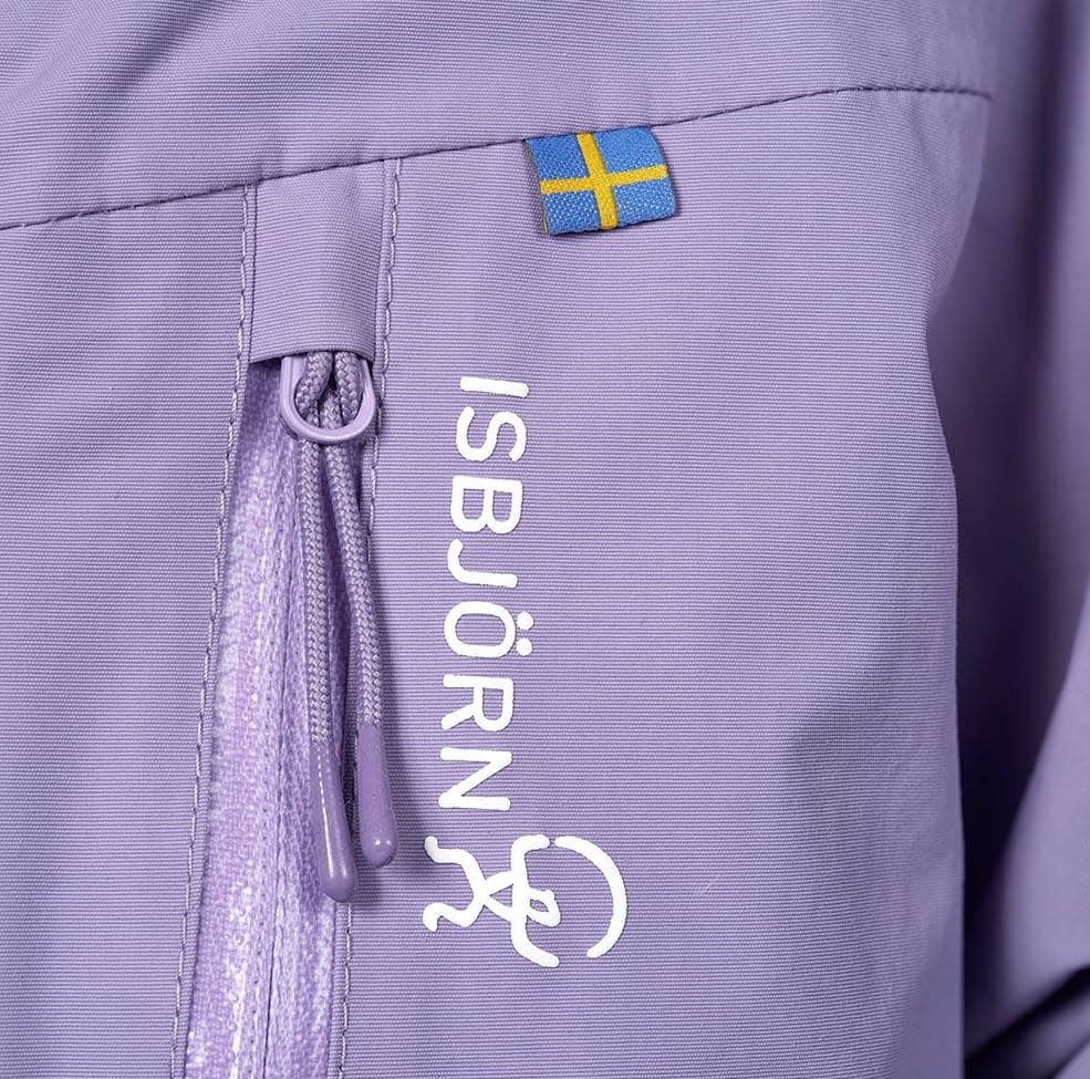 Isbjörn of Sweden Kids' Penguin Snowsuit Lavender