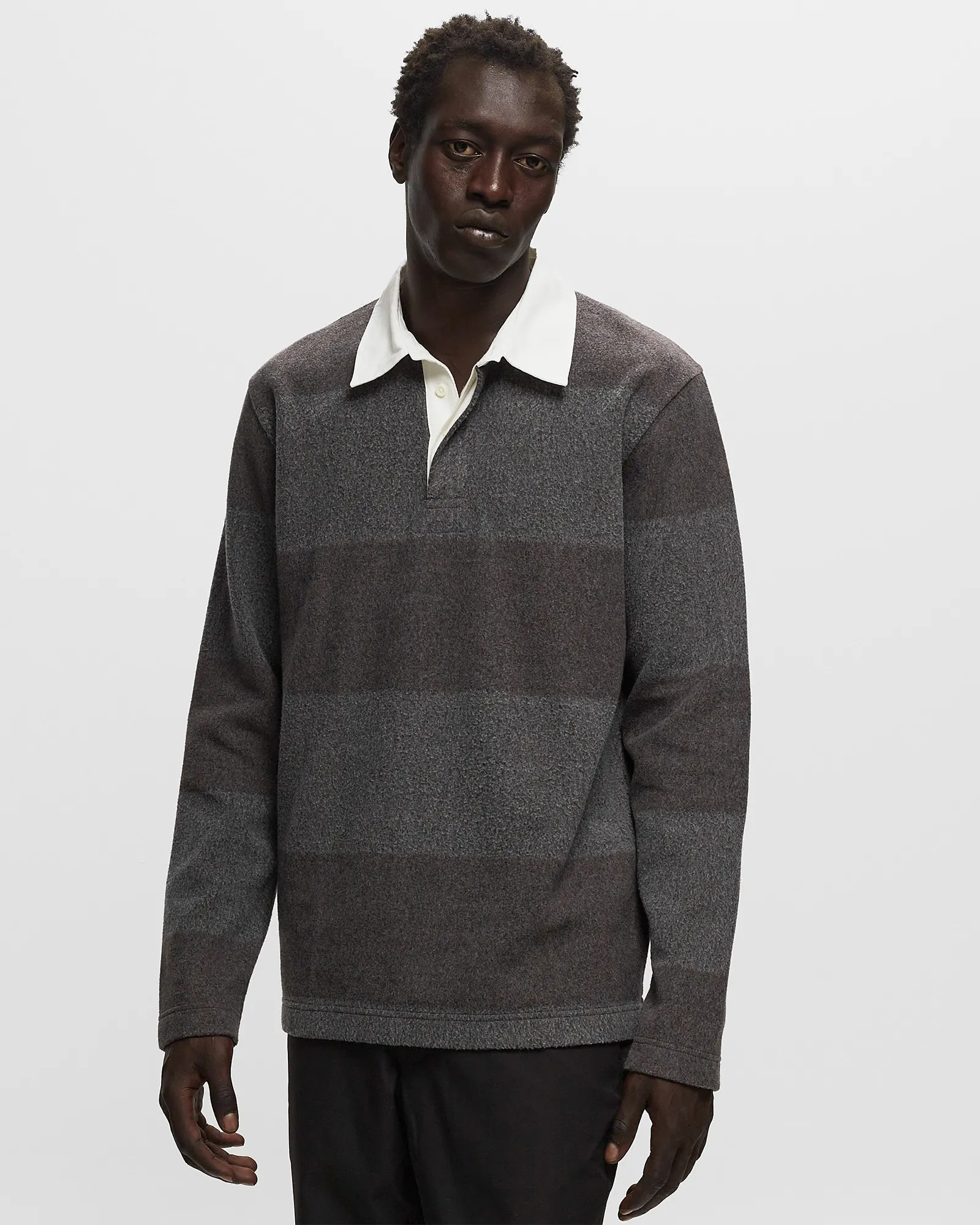Norse Projects Ruben Brushed Jersey Rugby LS Polo