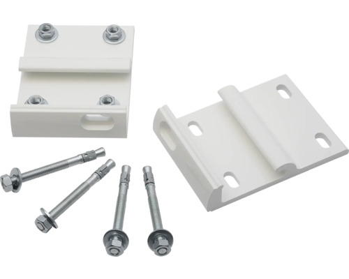 SOLUNA cassettescherm Exclusiv 2x1,5 design S2015 frame RAL 9010 zuiver wit aandrijving rechts incl. motor en wandschakelaar