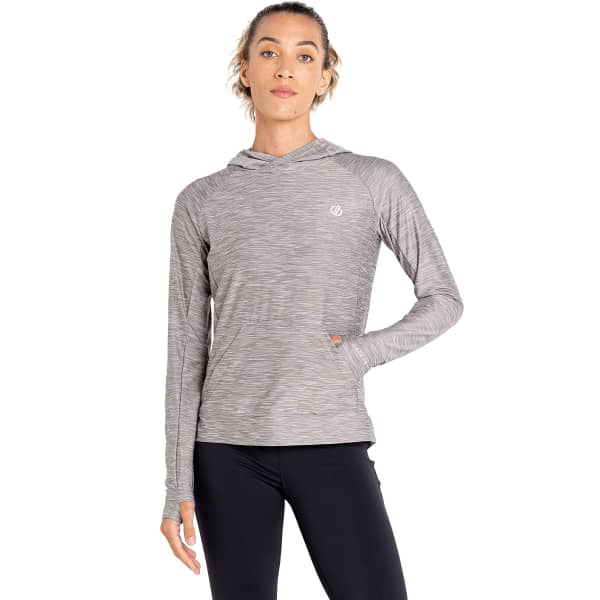 T-shirt running DARE 2B SPRINT CTY HOODIE ASH GREY MARL