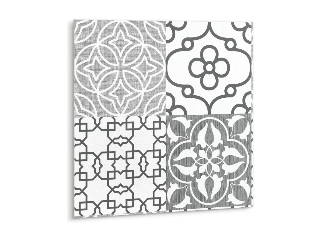 Carrelage autocollant - vinyle - Carrelage motif portugais 9x30x30