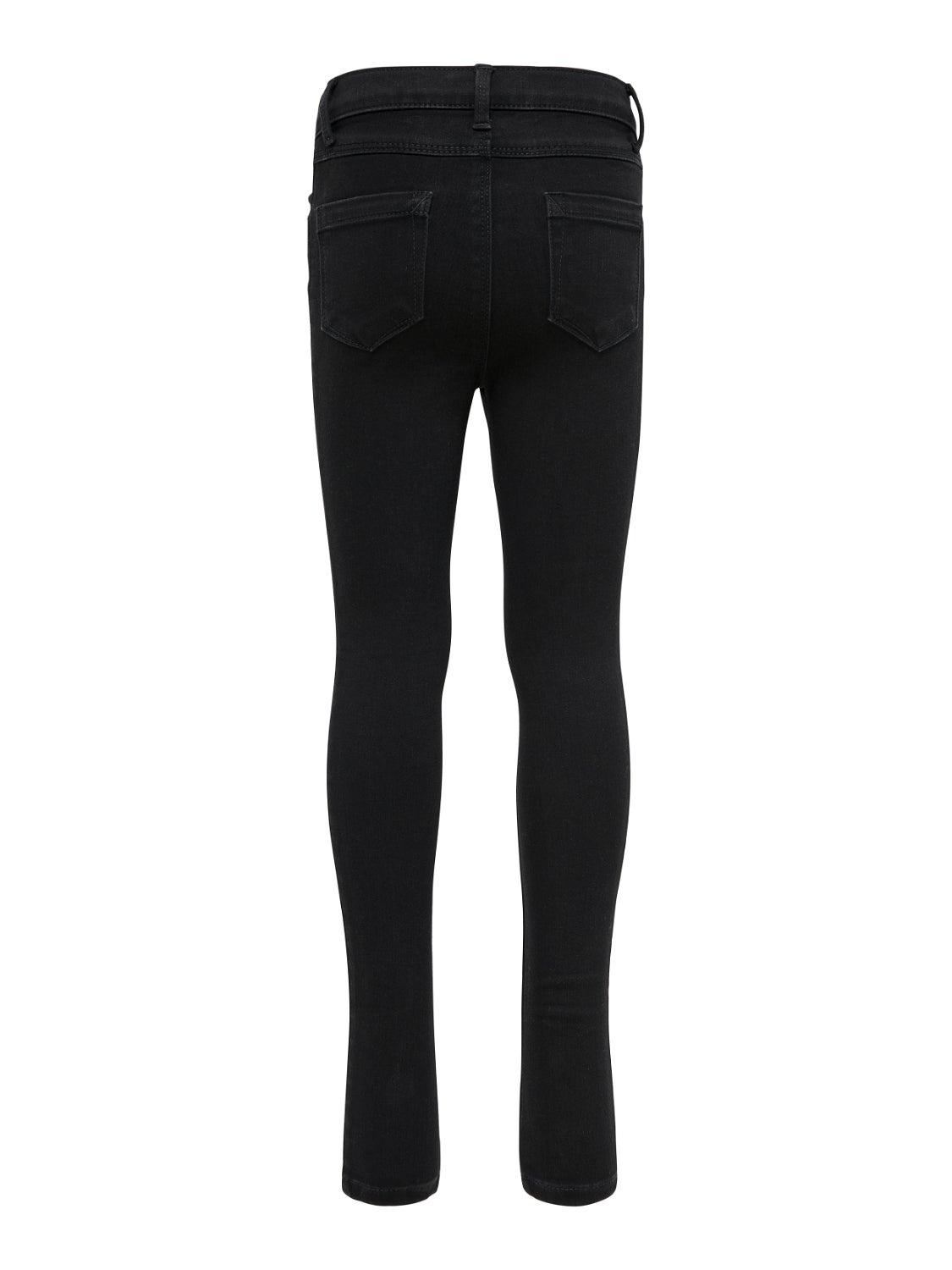 KONROSE Skinny Fit Jeans Black Denim