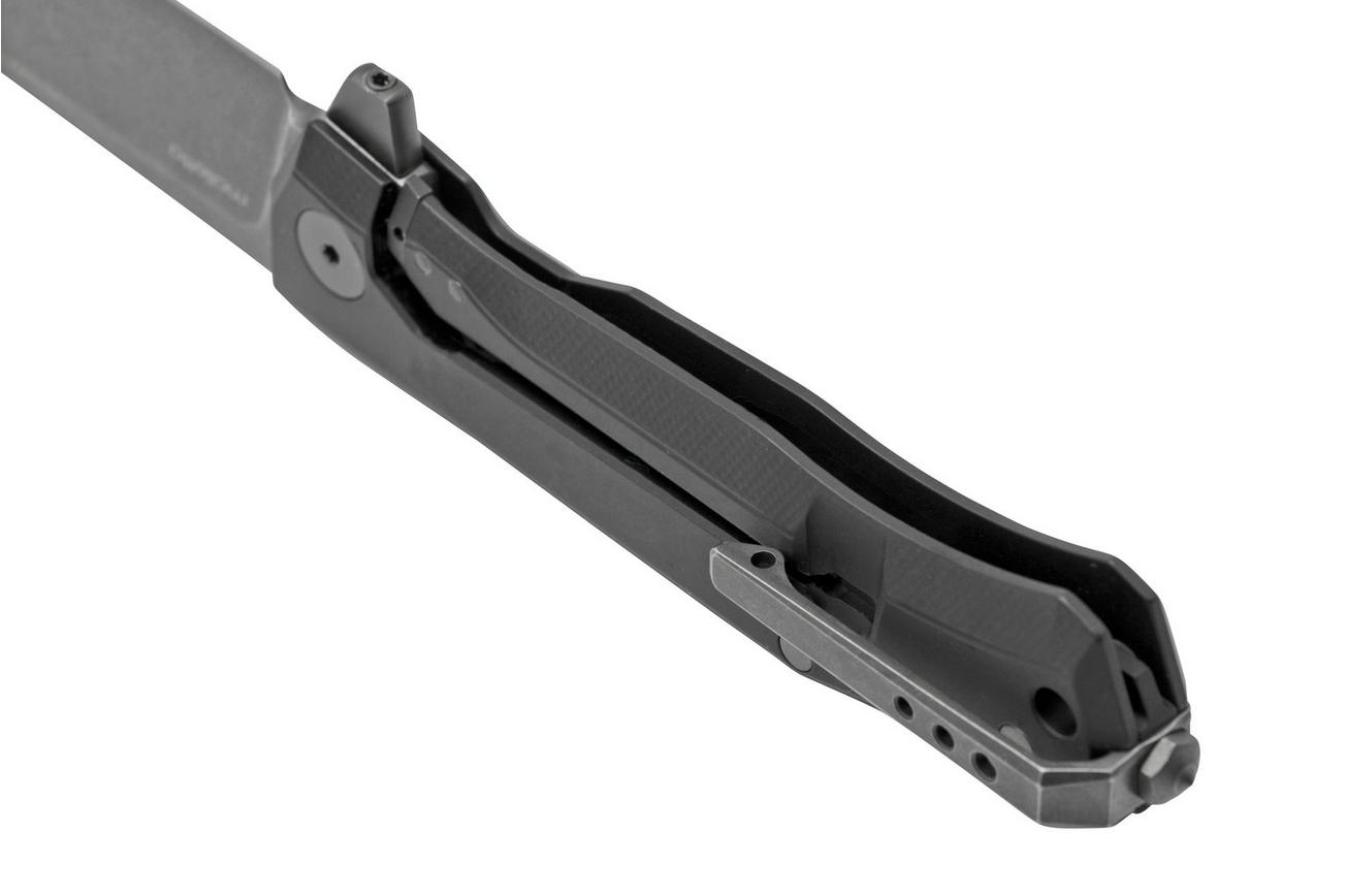 LionSteel Myto MT01A BB Black Aluminium, Black zakmes, Molletta design