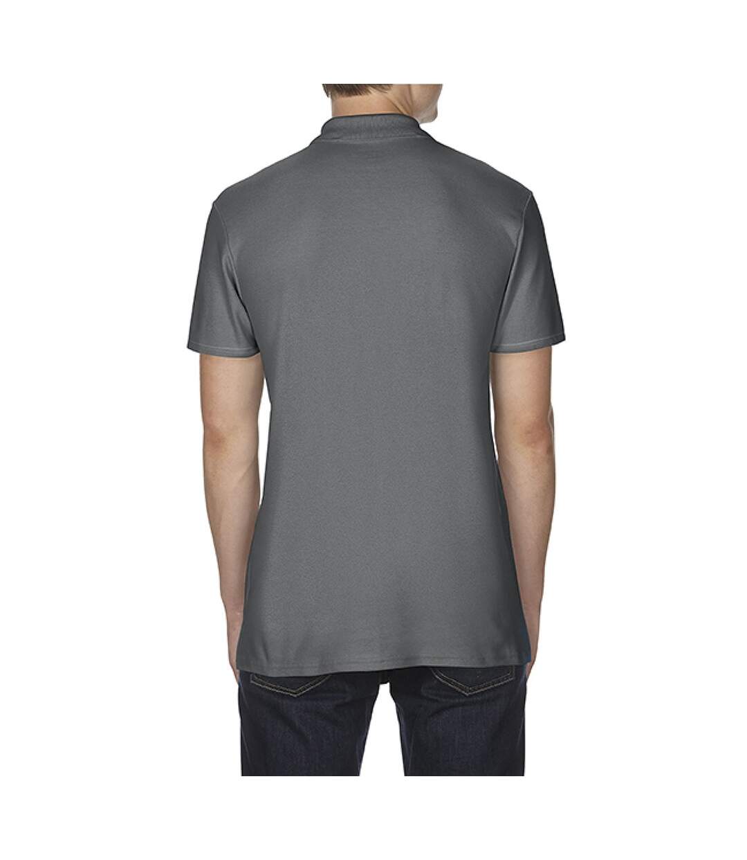 Gildan Softstyle - Polo - Homme (Gris foncé) - UTBC3718