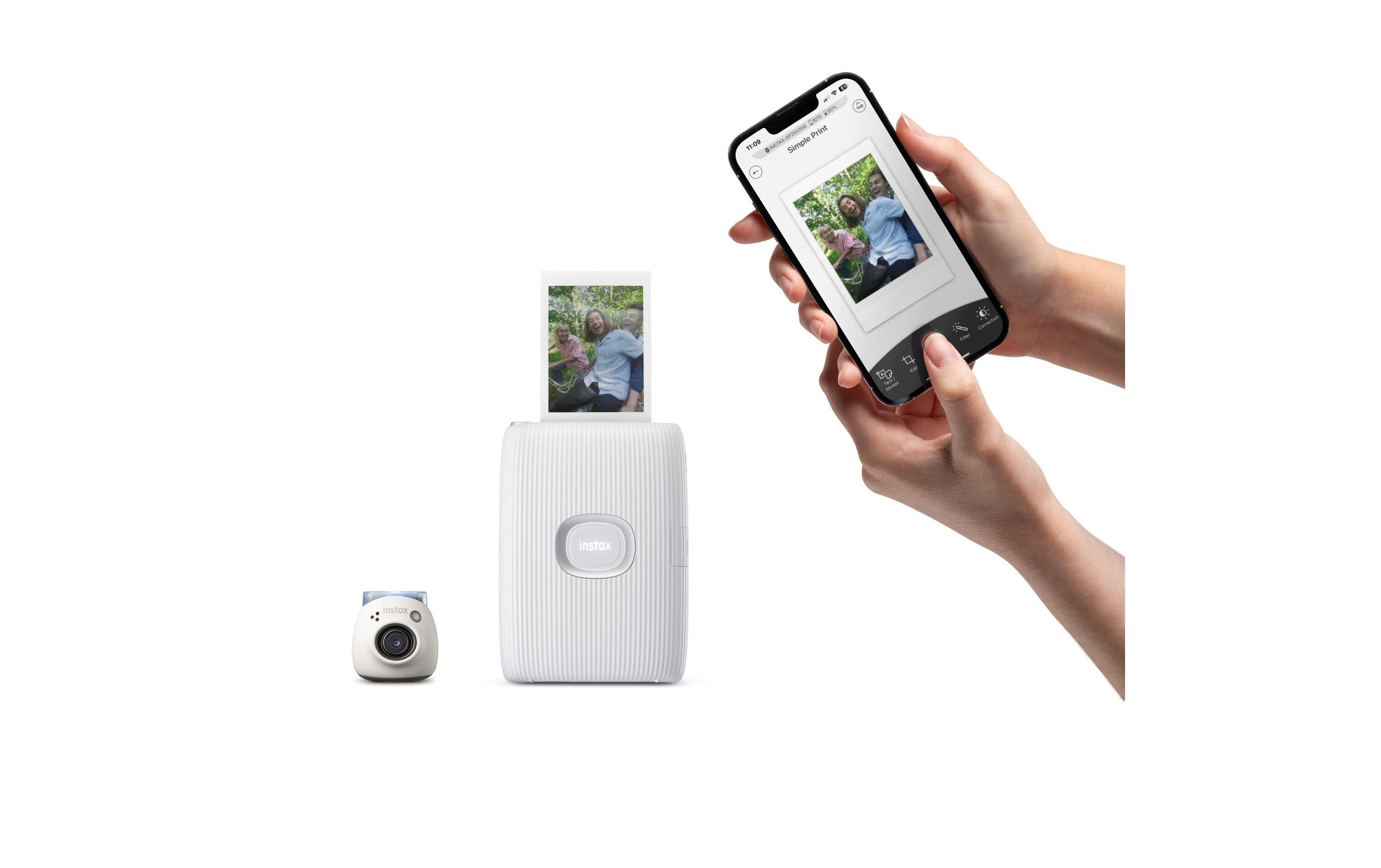 Fotokamera Instax Pal WeissDamit sich kleine Momente gross fühlen