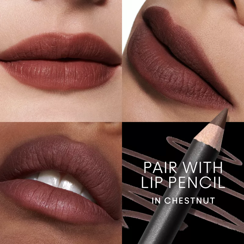 MAC Powder Kiss Liquid Lipcolour 5 ml - Chestnut