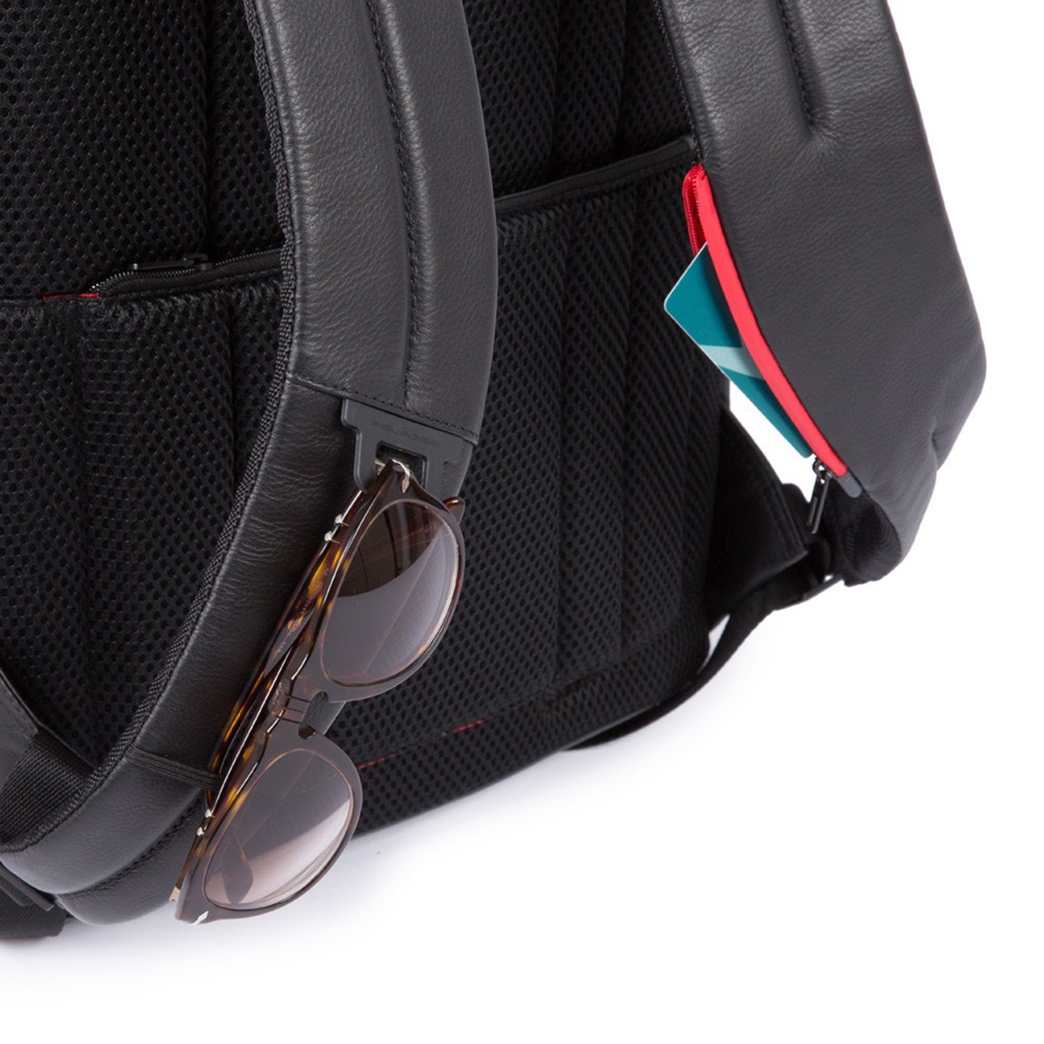 Piquadro Urban Fast-check PC Backpack with iPad Compartment grey-black