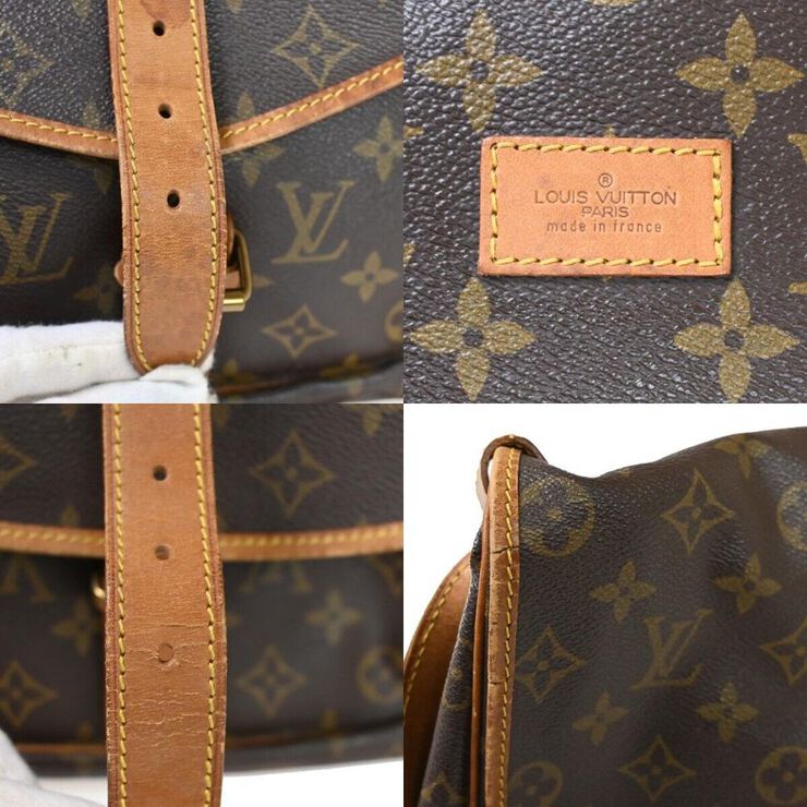 Louis Vuitton Vintage Louis Vuitton Saumur Brown