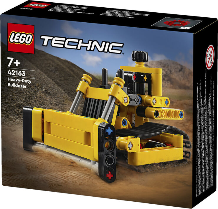 Lego Stor bulldozer 42163