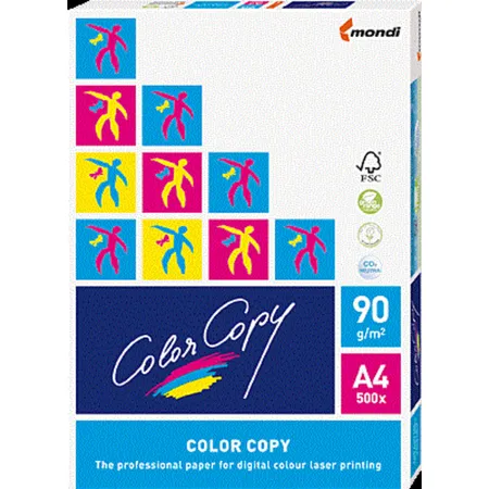 Color Copy Farbkopierpapier DIN A4 weiß geriest 90 g/qm Inh.500 Blatt