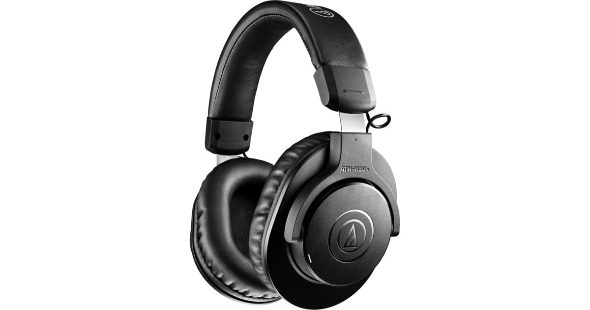 Audio-TechnicaATH-M20xBT over-ear hoofdtelefoon  (Zwart, Bluetooth 5.0 | USB-C | 3,5 mm Audio)