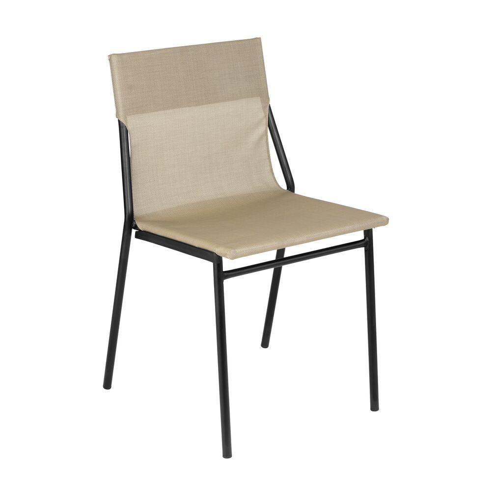Stuhl mit Großem Sitzkomfort Horizon Batyline® Duo Braun Noisette-Noir