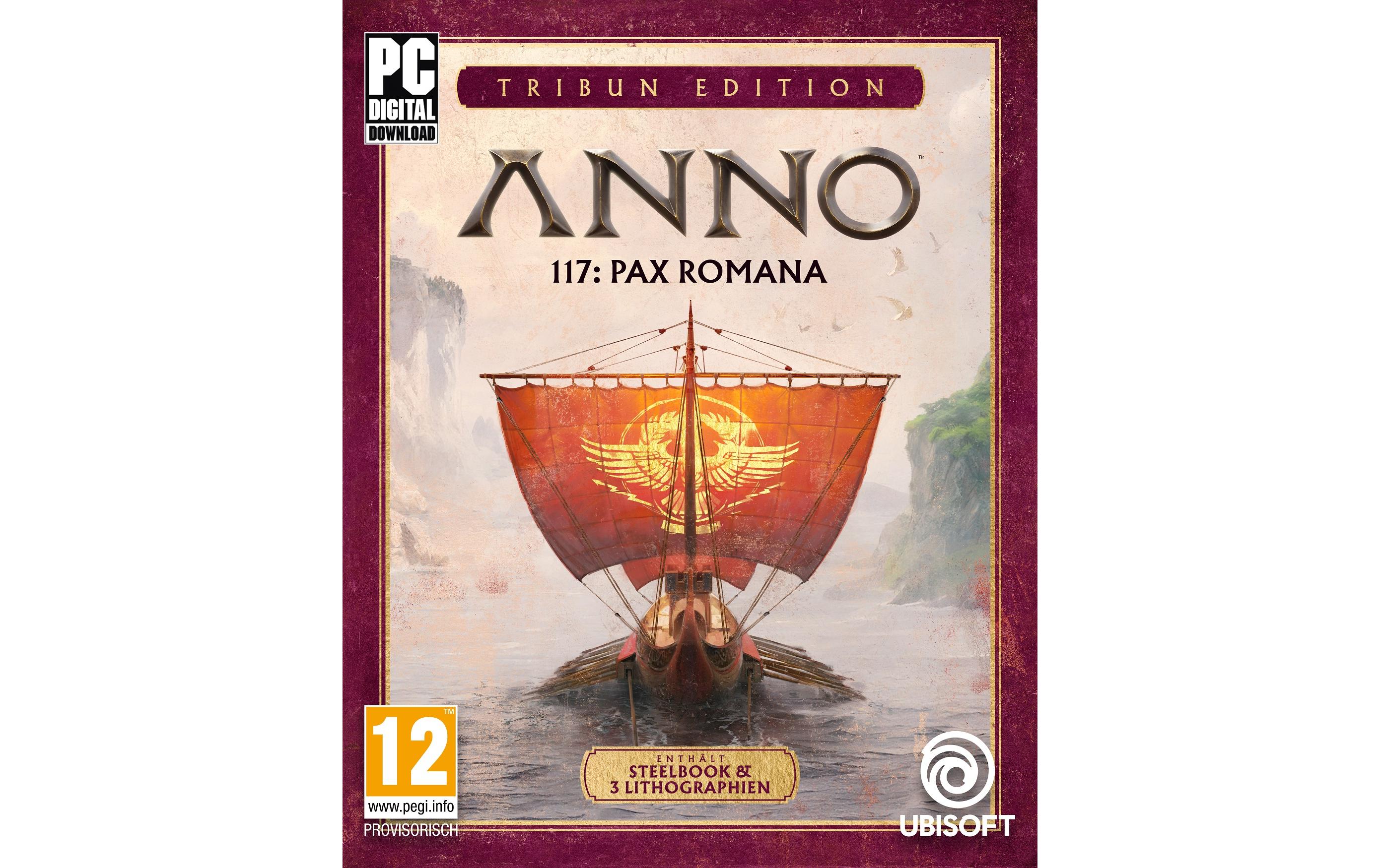 ANNO 117 Pax Romana Tribun EditionAntikes Aufbaustrategiespiel für PC