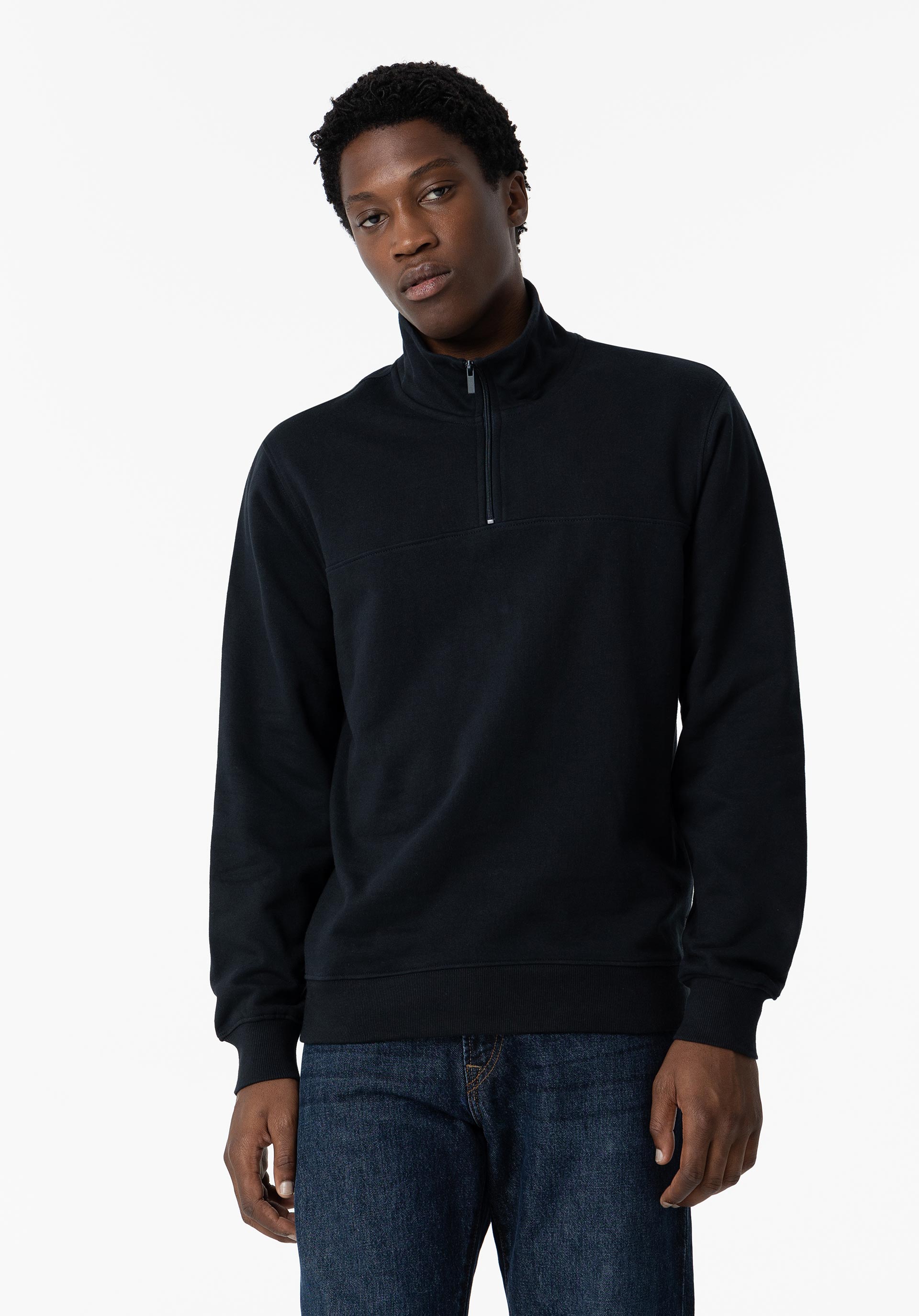 Sweatshirt com Fecho