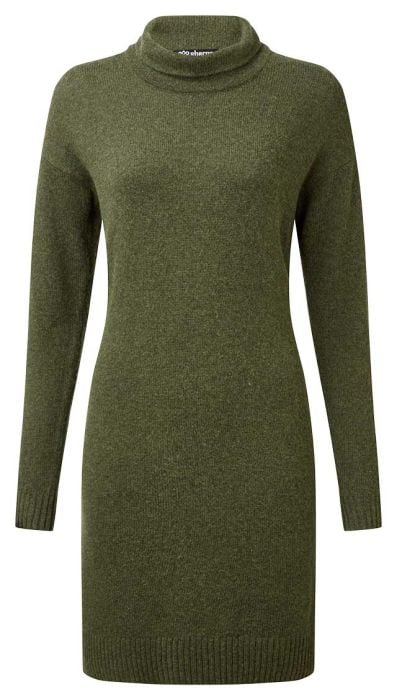 Lhakpa Mock Neck Dress kjole
