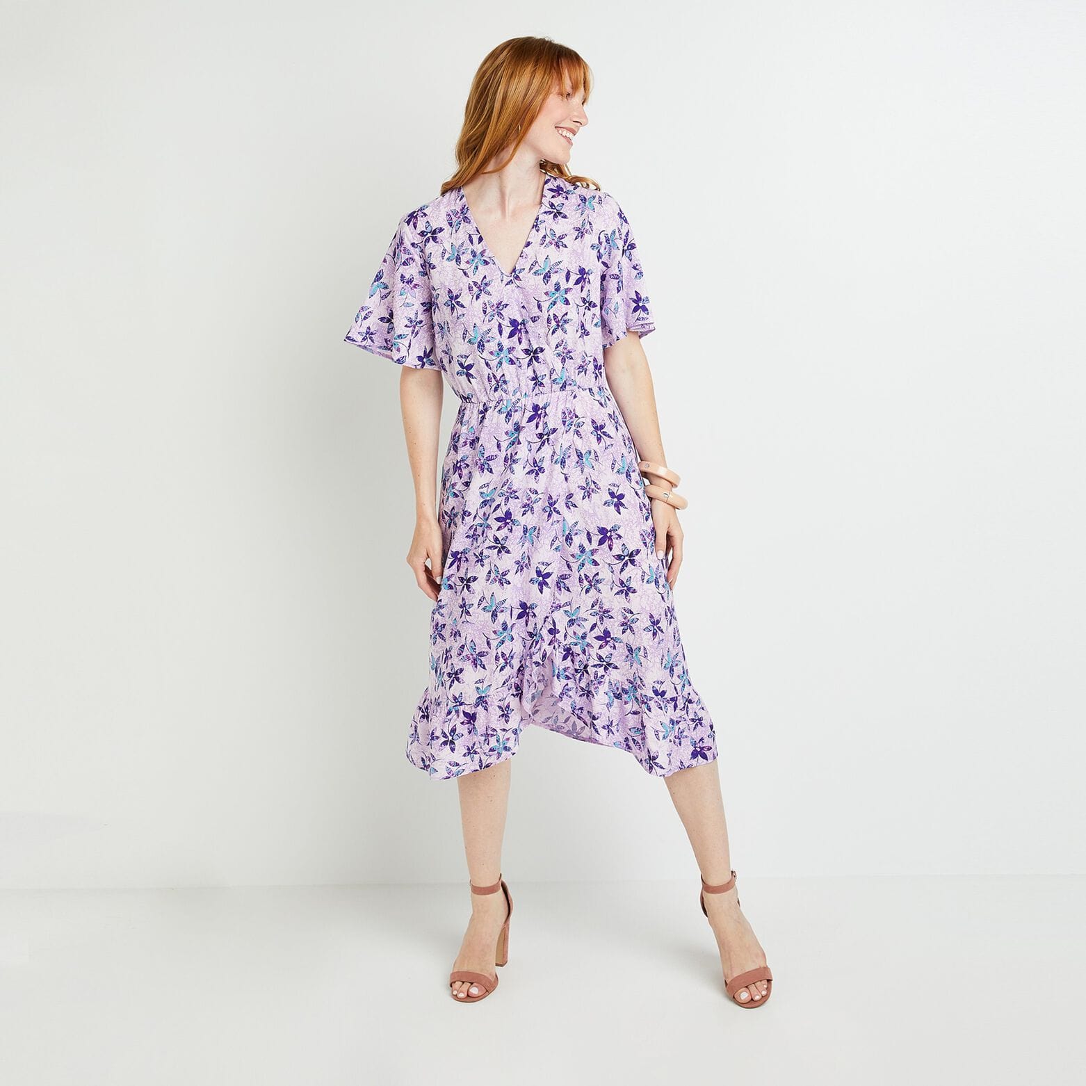 Robe midi femme