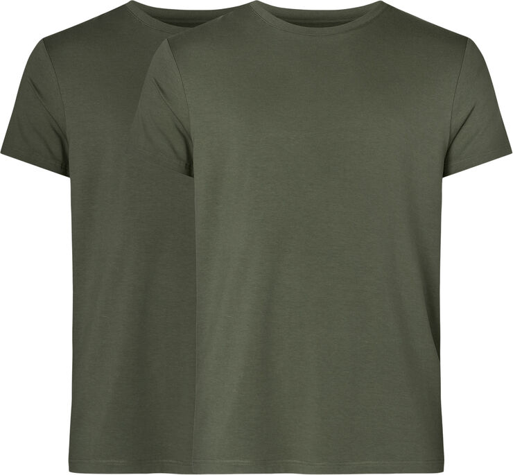 Resteröds Resteröds Organic Cotton 2-pack Tee Grøn