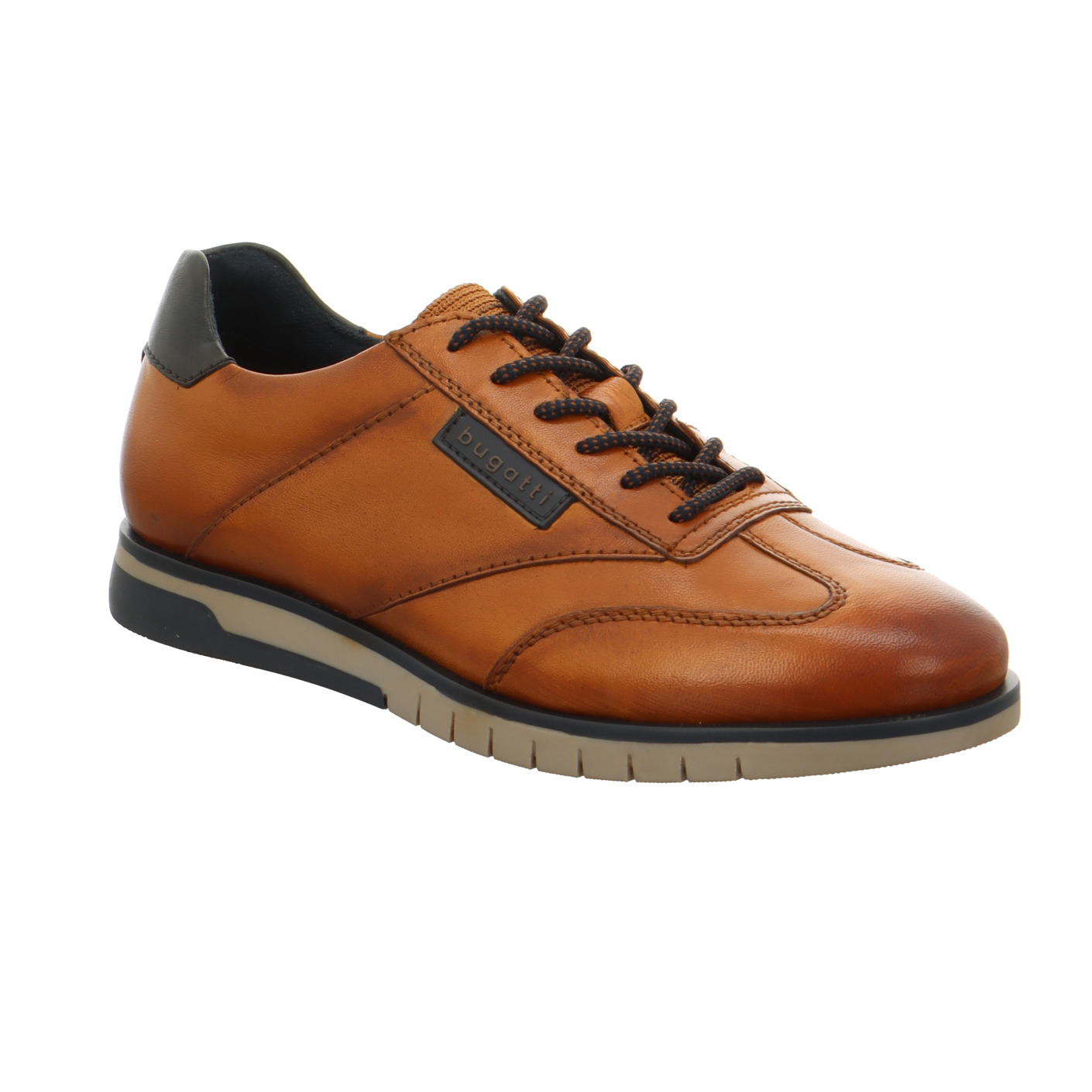 Casual Schnürschuh braun