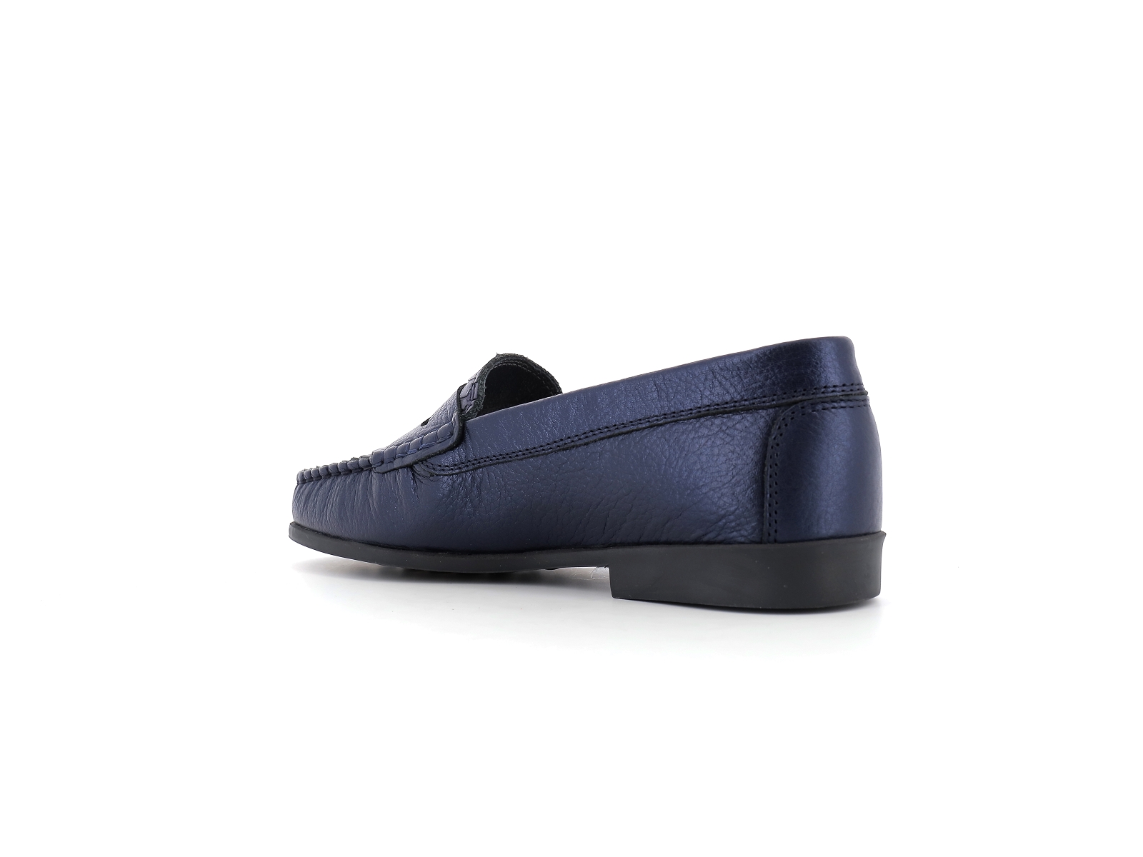 Ottilia-ASTRIA Cuir Bleu nuit