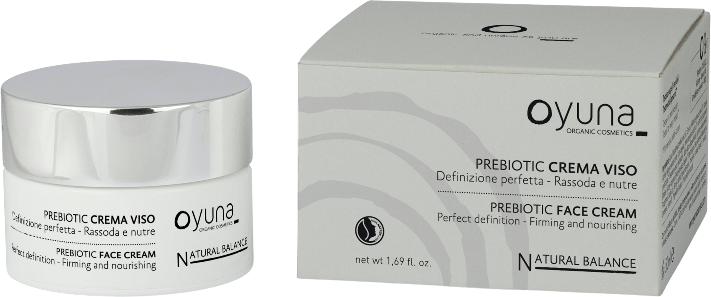 Oyuna  Natural Balance Präbiotische Gesichtscreme, 50 ml