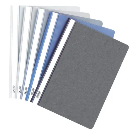 Herlitz Schnellhefter PP A4 dunkelgrau