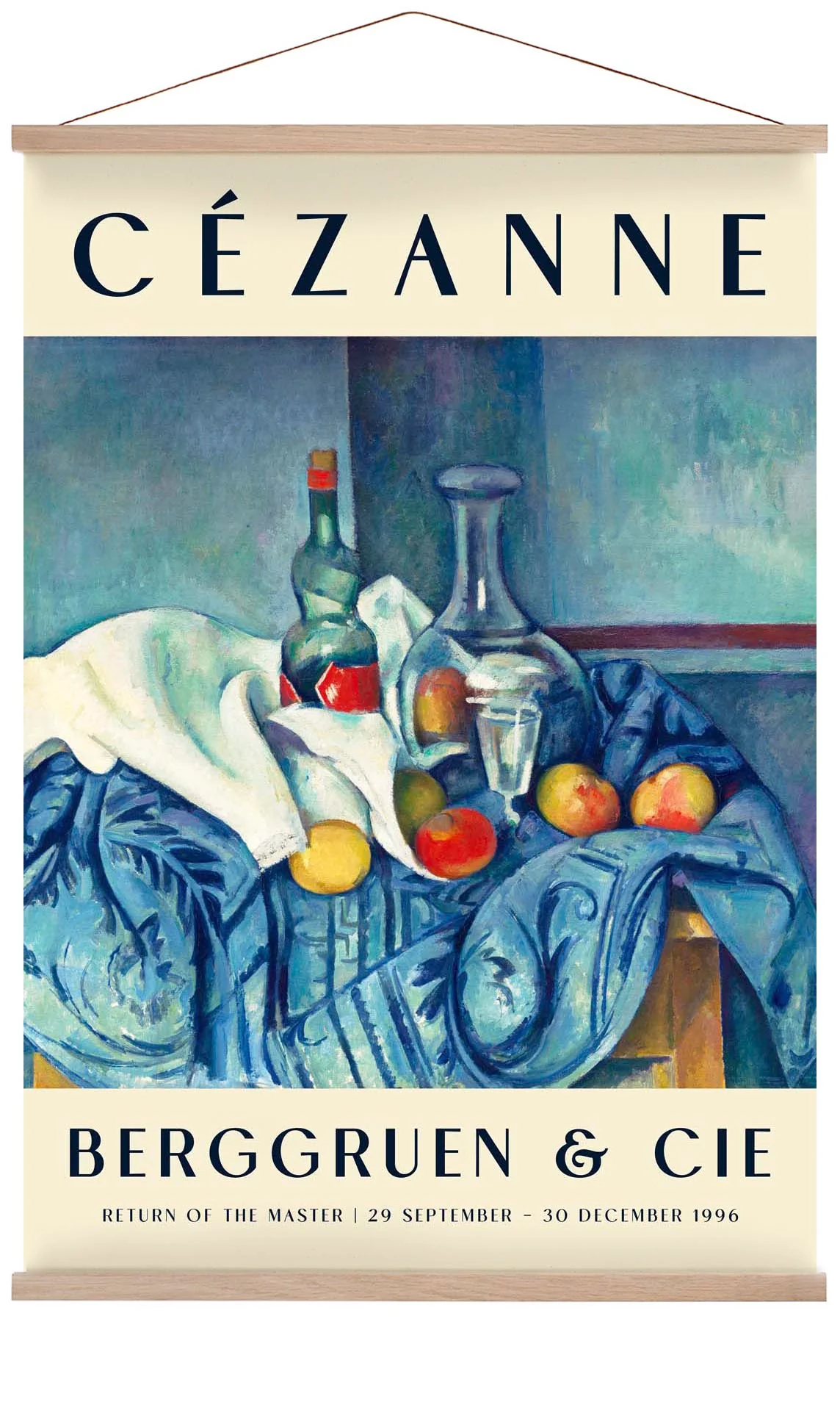Die Pfefferminzflaschen-Kunstausstellung von Paul Cézanne