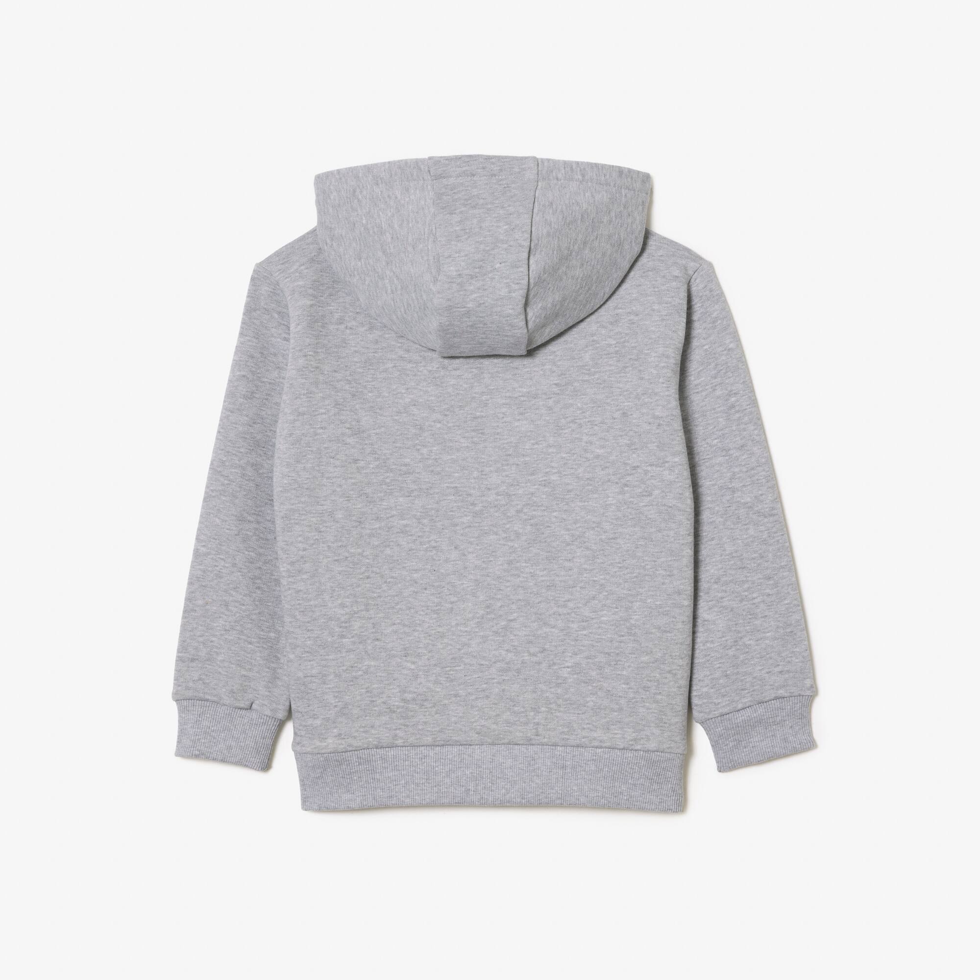 Kinder LACOSTE Hoodie aus Fleece Pullover & Sweatshirts - Grau - Lacoste - Kinder