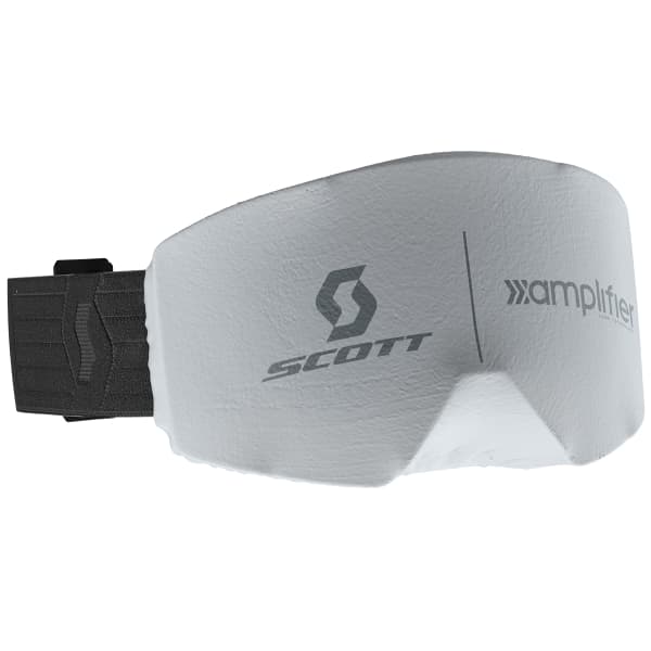 Masque de ski SCOTT REACT MINERAL BLACK / ENHANCER RED CHROME