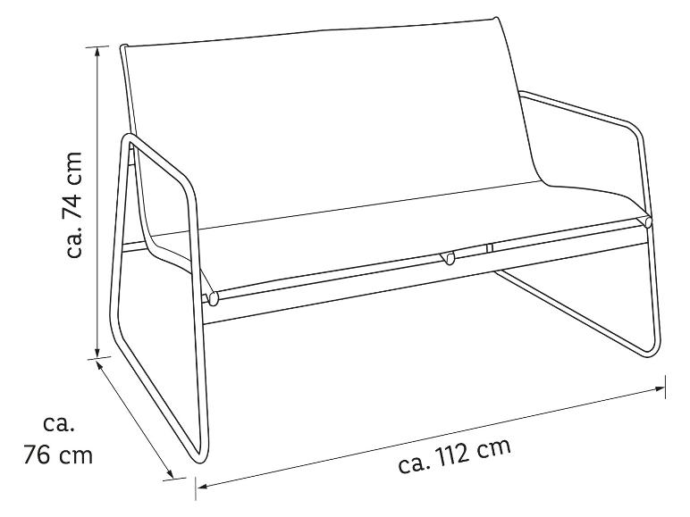 4-delige loungeset