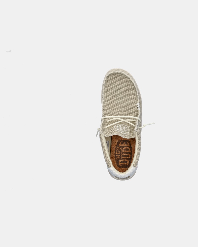 Hey Dude Wally Braided Instapschoenen  - beige