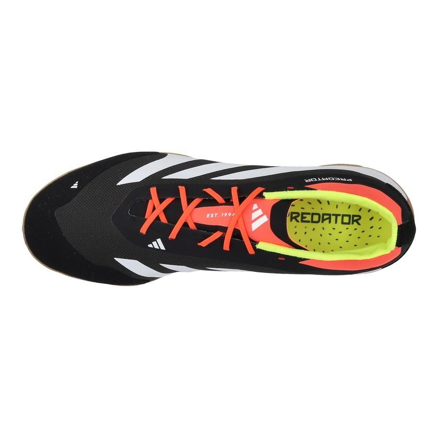 adidas Predator Elite IN Solar Energy - Noir/Blanc/Rouge