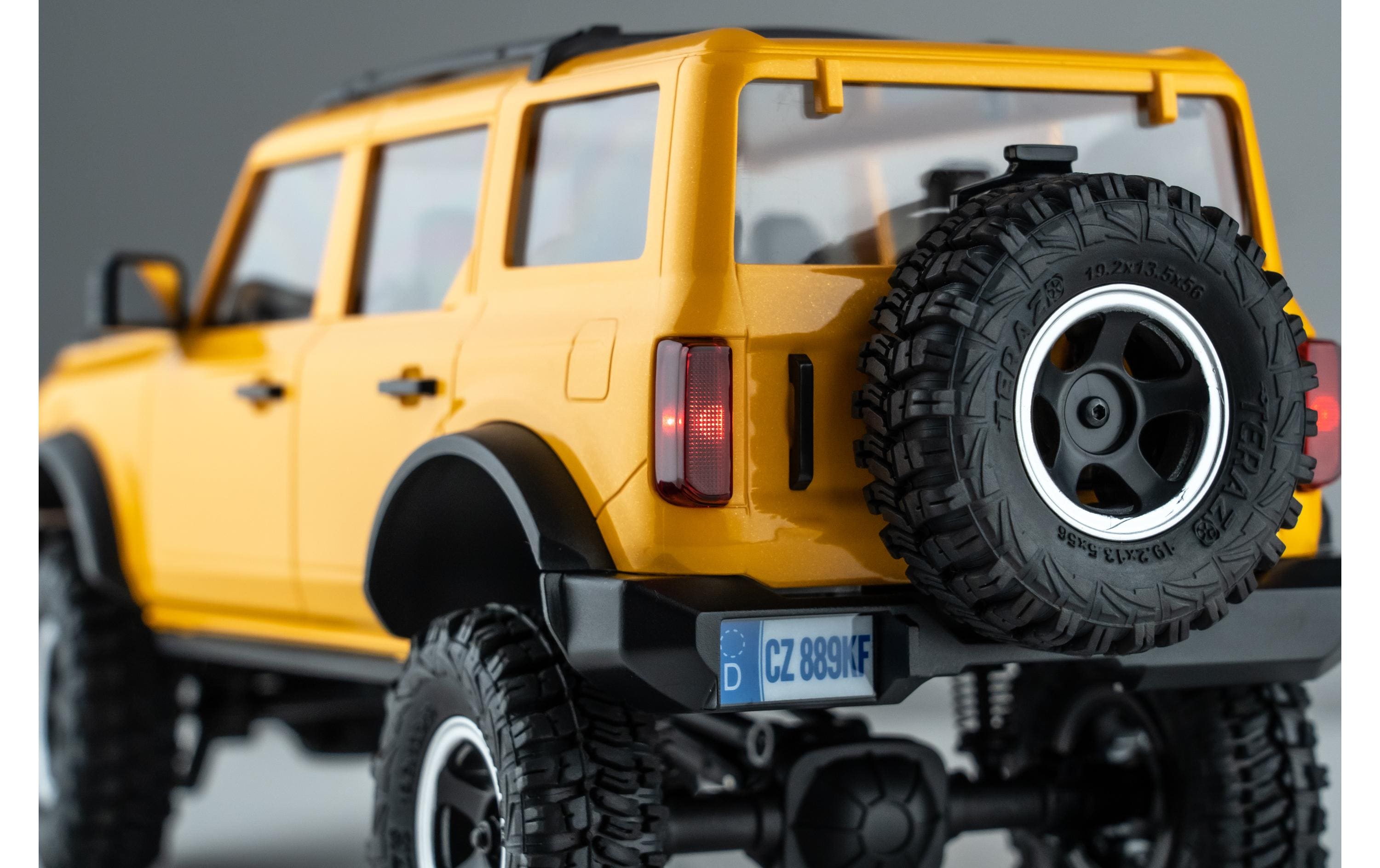 Scale Crawler Bronx, Gelb 1:18, RTR<br>4x4 Mini Rockcrawler im Massstab 1:18