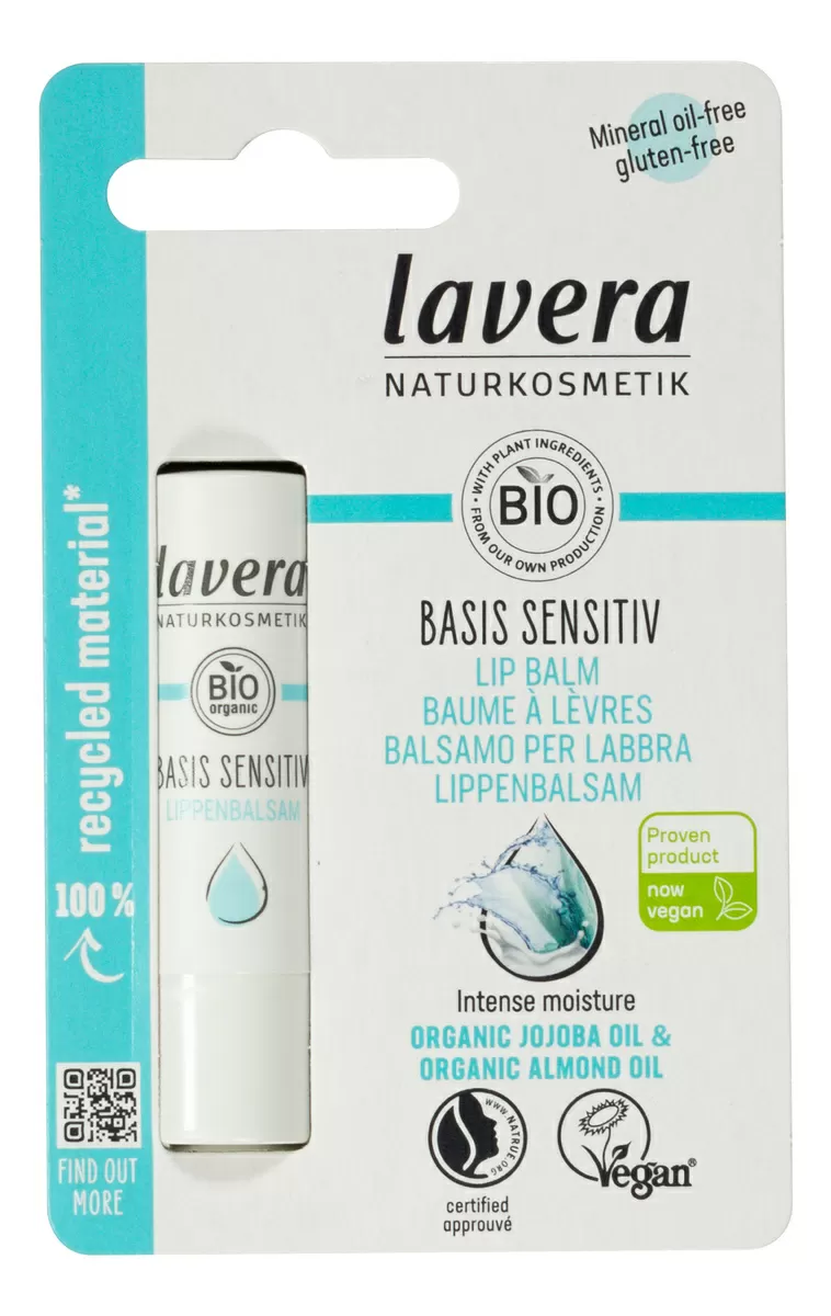 Lavera Basis Sensitiv Lip Balm - 4,5g