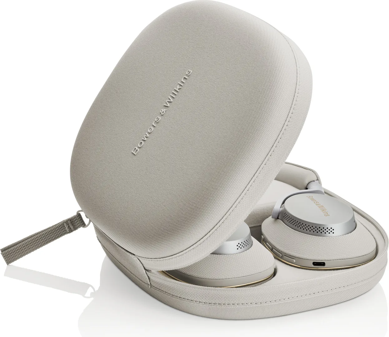 B&W PX7S2e Gris Clair Casques Bluetooth