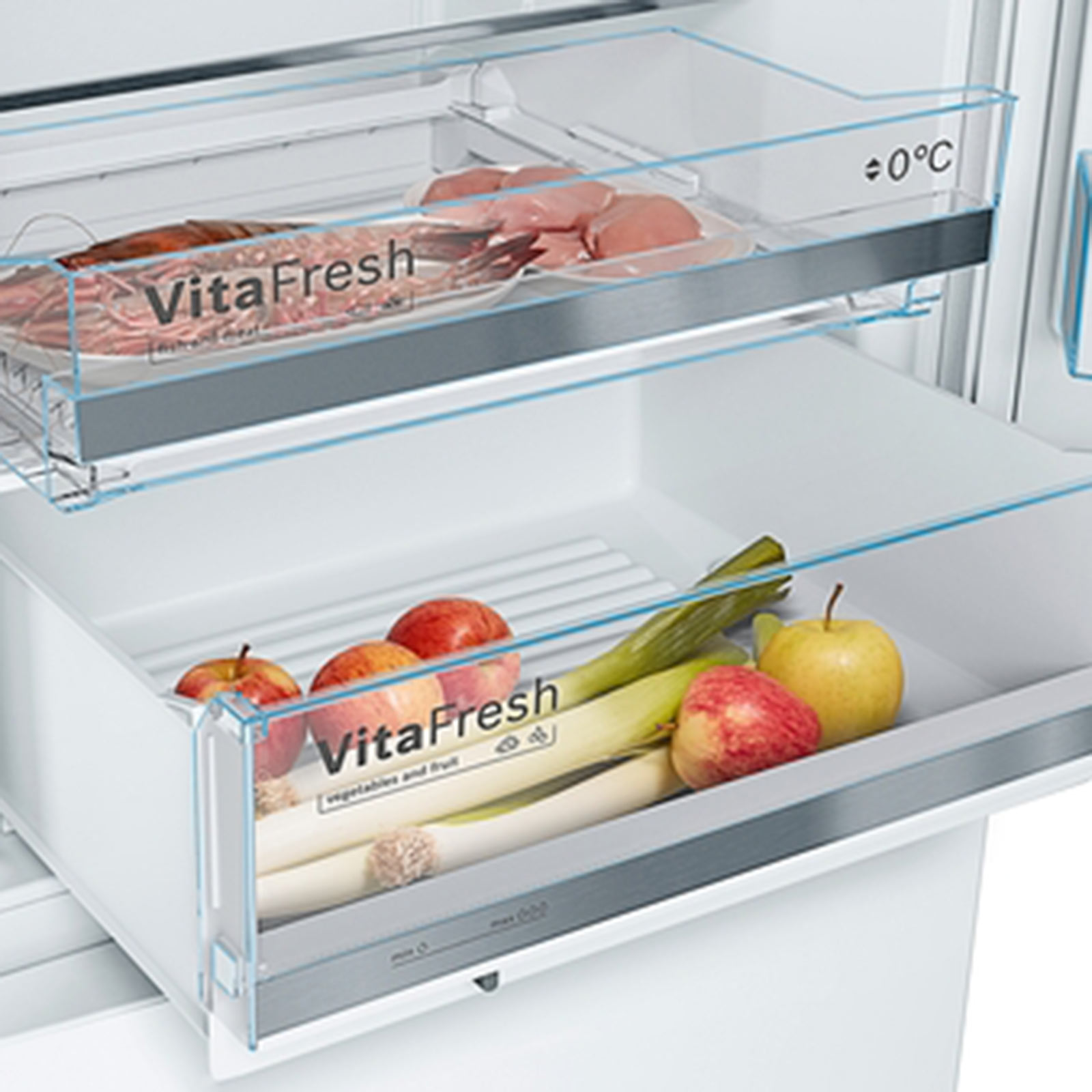 BOSCH Kühl-Gefrierkombination KGE49AWCA - weiß - C